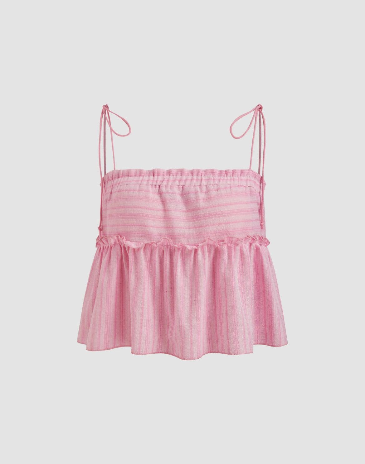 Cider Pink Striped Top Size S / US 4 / IT 40 - 1 Thumbnail