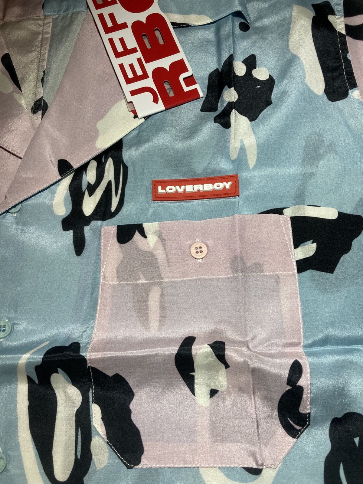 Charles Jeffrey LOVERBOY SS22 Charles Jeffrey Animal Spot Print Lounge Shirt Silk 202 Size US L / EU 52-54 / 3 - 5 Thumbnail