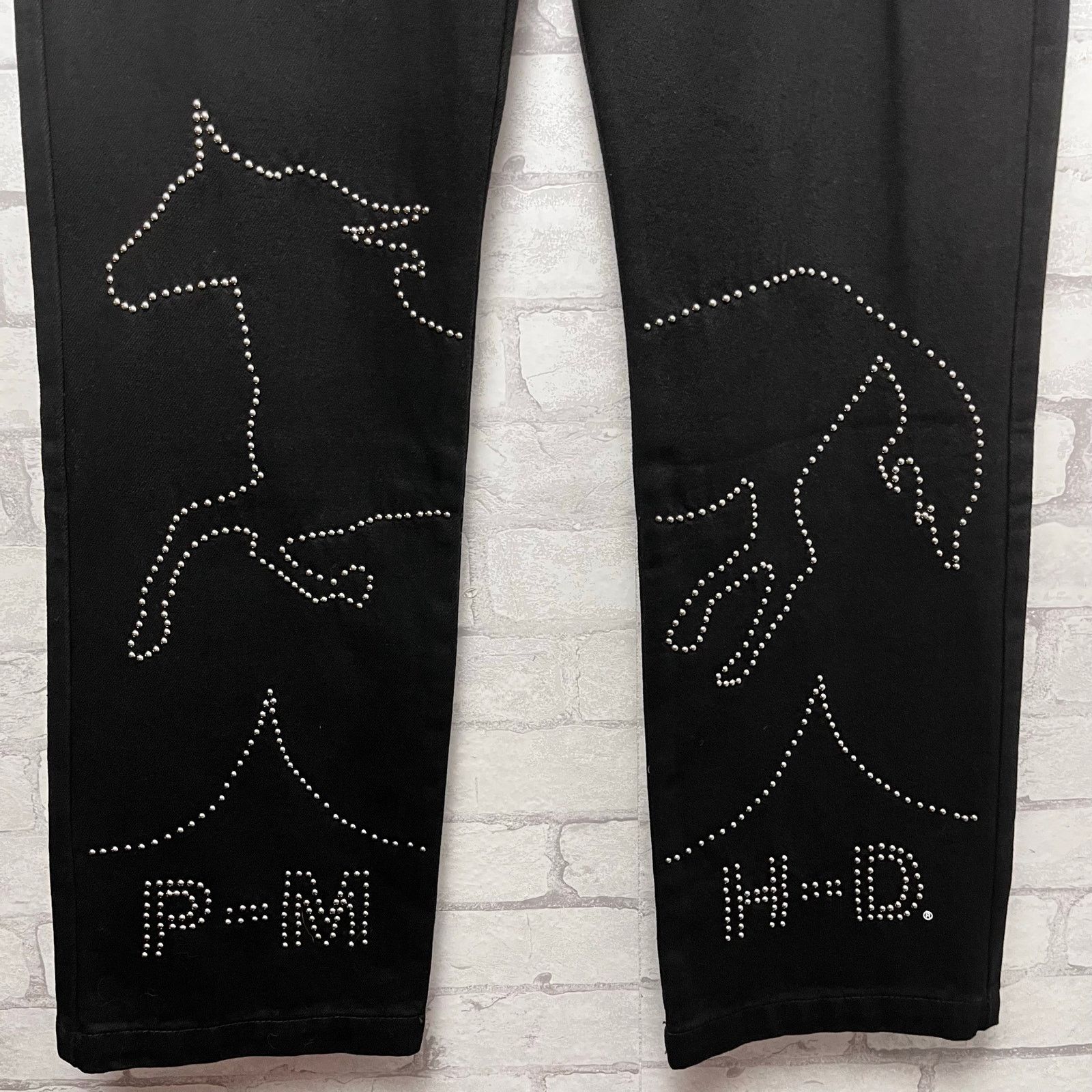 Harley Davidson Post Malone x Harley Davidson rhinestone jeans Size US 34 / EU 50 - 7 Thumbnail