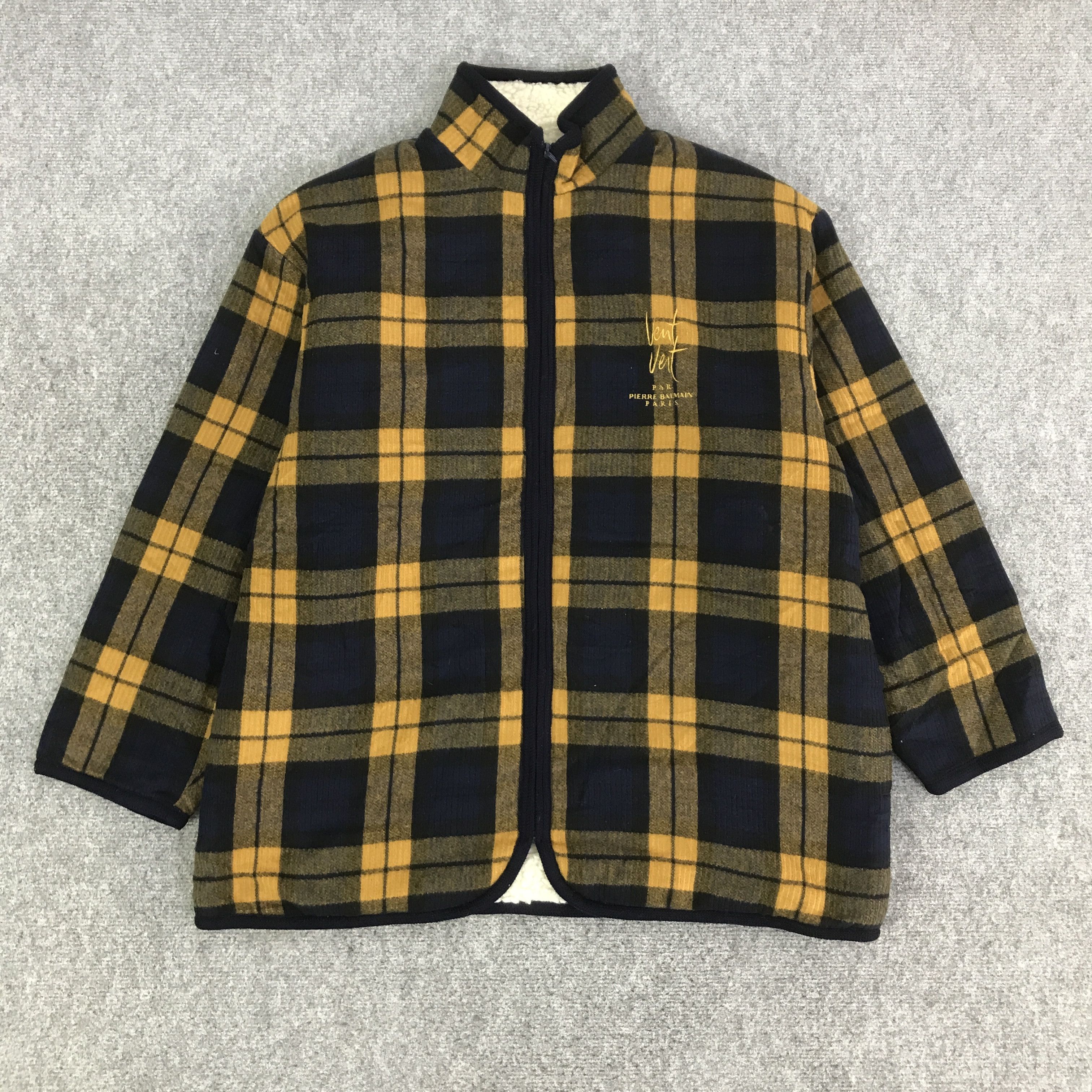 Pierre Balmain VENT VENT PIERRE BALMAIN SHERPA JACKET K119B17 Size US L / EU 52-54 / 3 - 1 Thumbnail