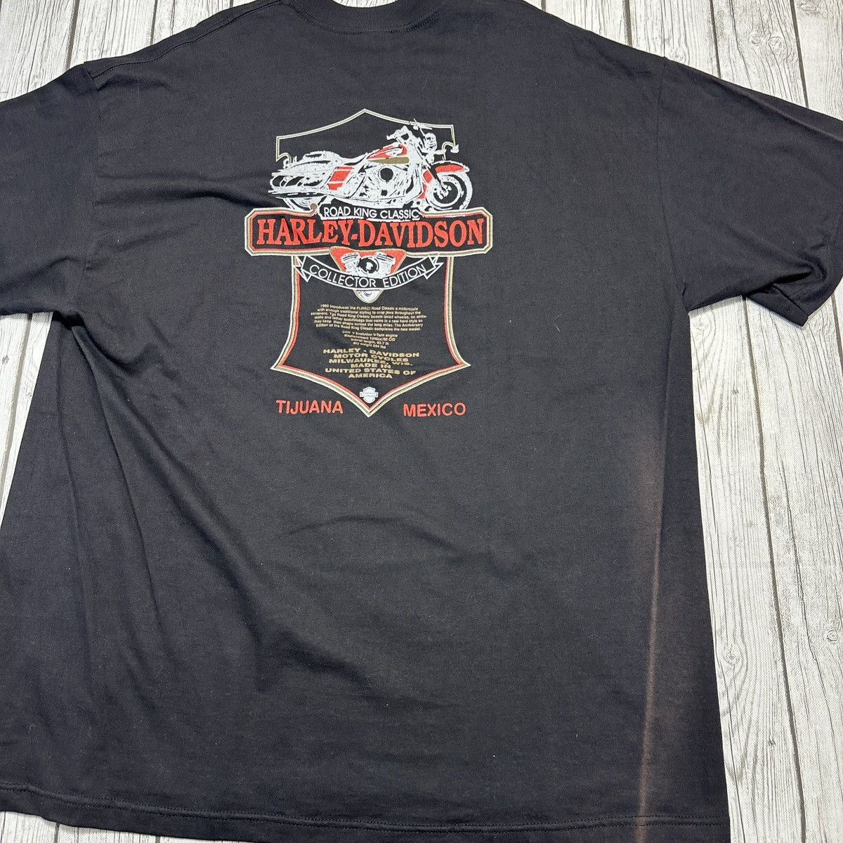 Vintage Vintage Harley Davidson tee Size US XXL / EU 58 / 5 - 3 Thumbnail