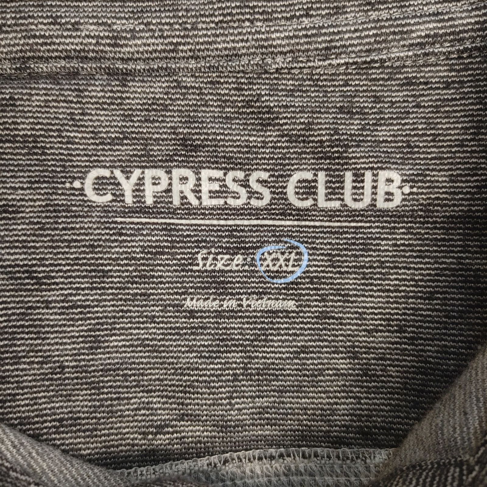 Other Cyprus Club Men's XXL Gray Short Sleeve Polo T-Shirt Size M / US 6-8 / IT 42-44 - 3 Thumbnail