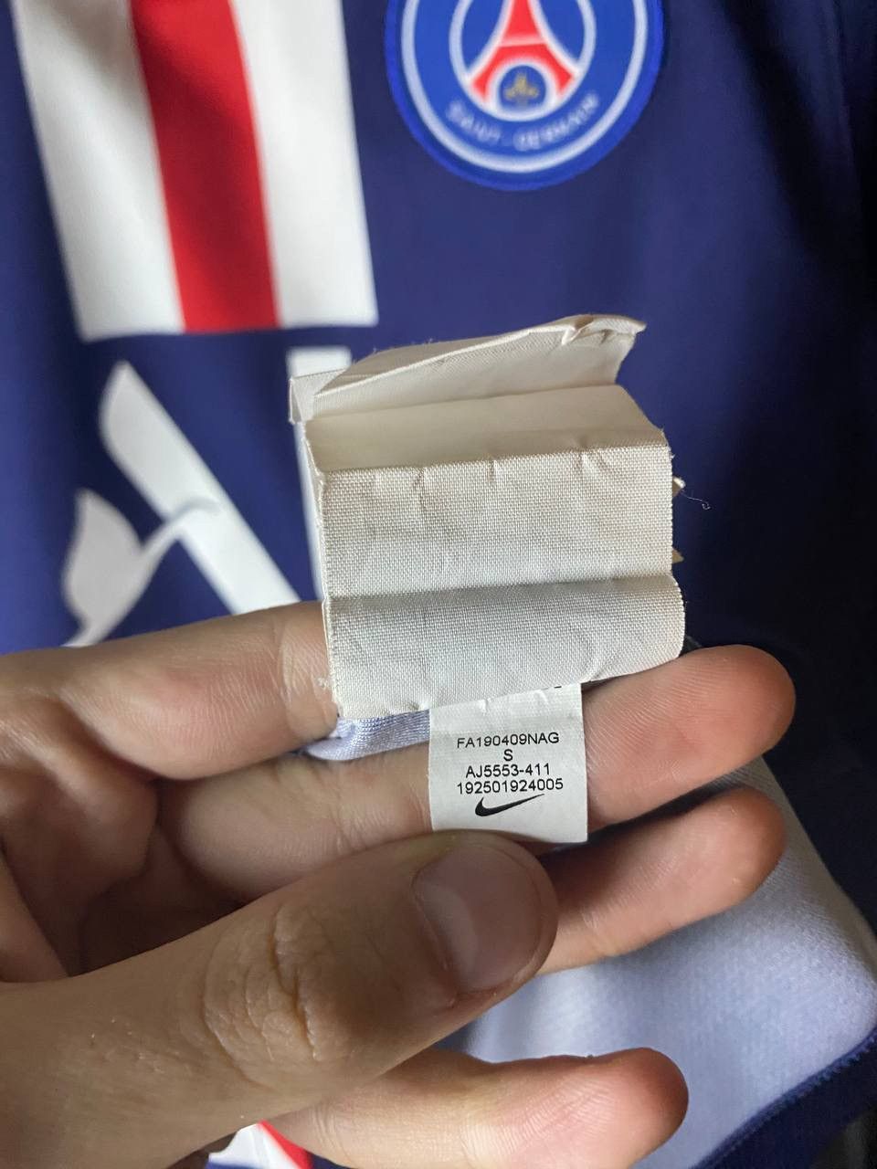 Nike Nike PSG jersey drill Size US S / EU 44-46 / 1 - 6 Thumbnail