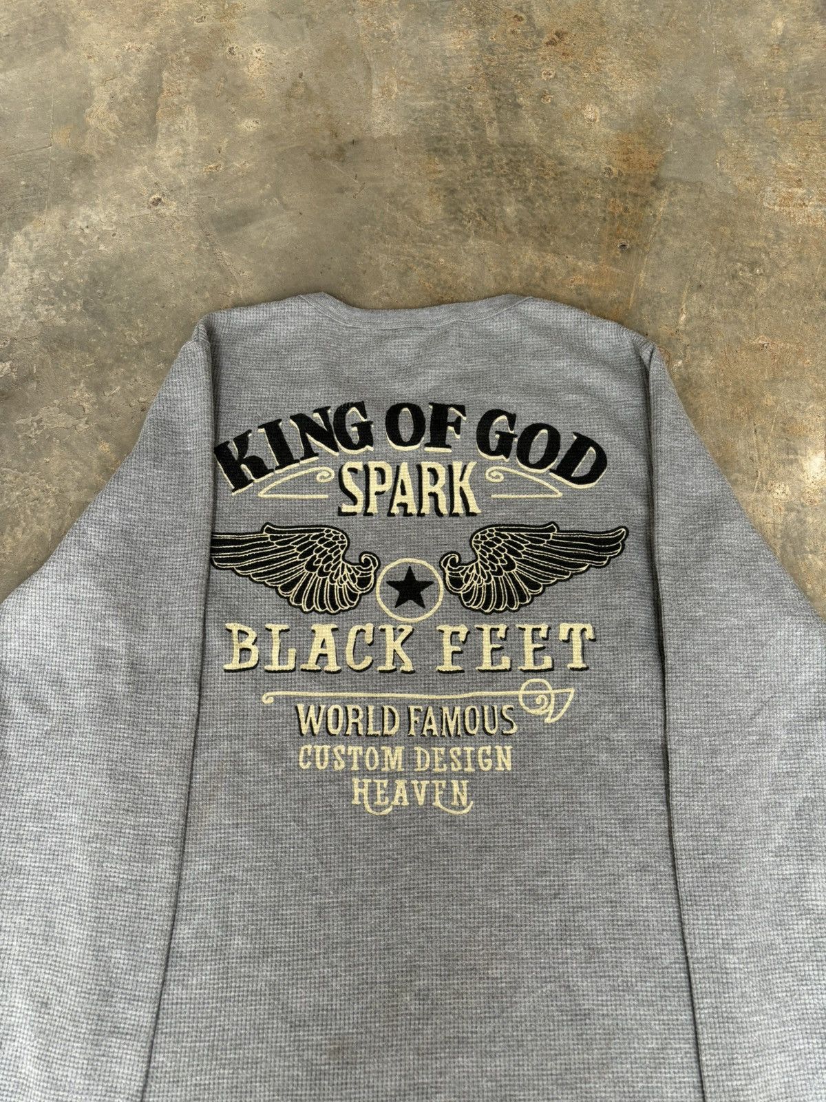 Hysteric Glamour Y2k King Of god Spark Black feet Longsleeve Size US M / EU 48-50 / 2 - 4 Thumbnail