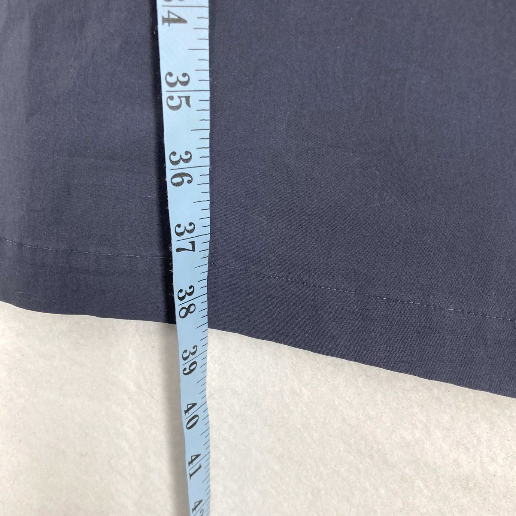 Vintage VINTAGE Lafayette 148 New York Dress Womens Large Blue Note Tie Cuff Shift Bow Sleeve Size L / US 10 / IT 46 - 7 Thumbnail