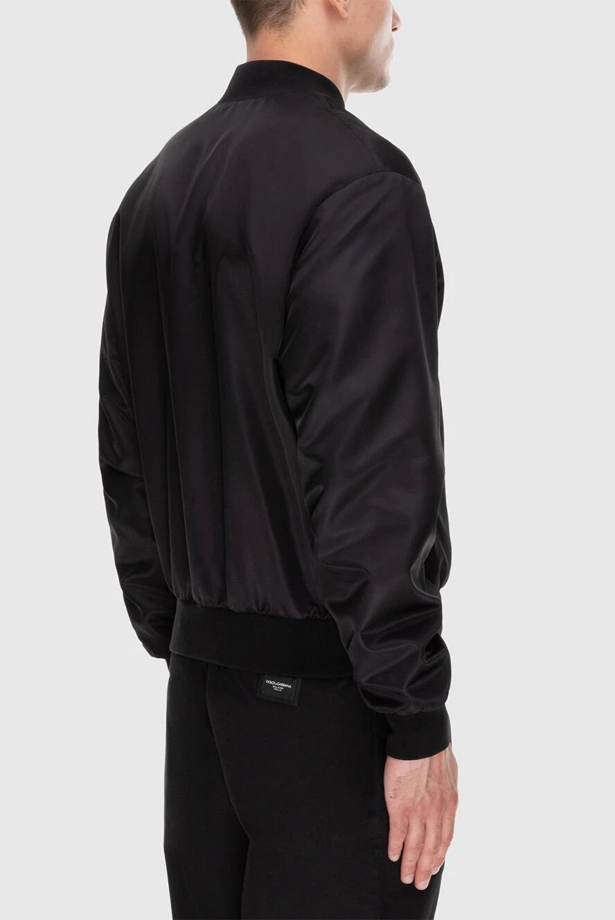 Dolce & Gabbana o1y0825 Bomber Jacket in Black Size XS / US 0-2 / IT 36-38 - 3 Thumbnail