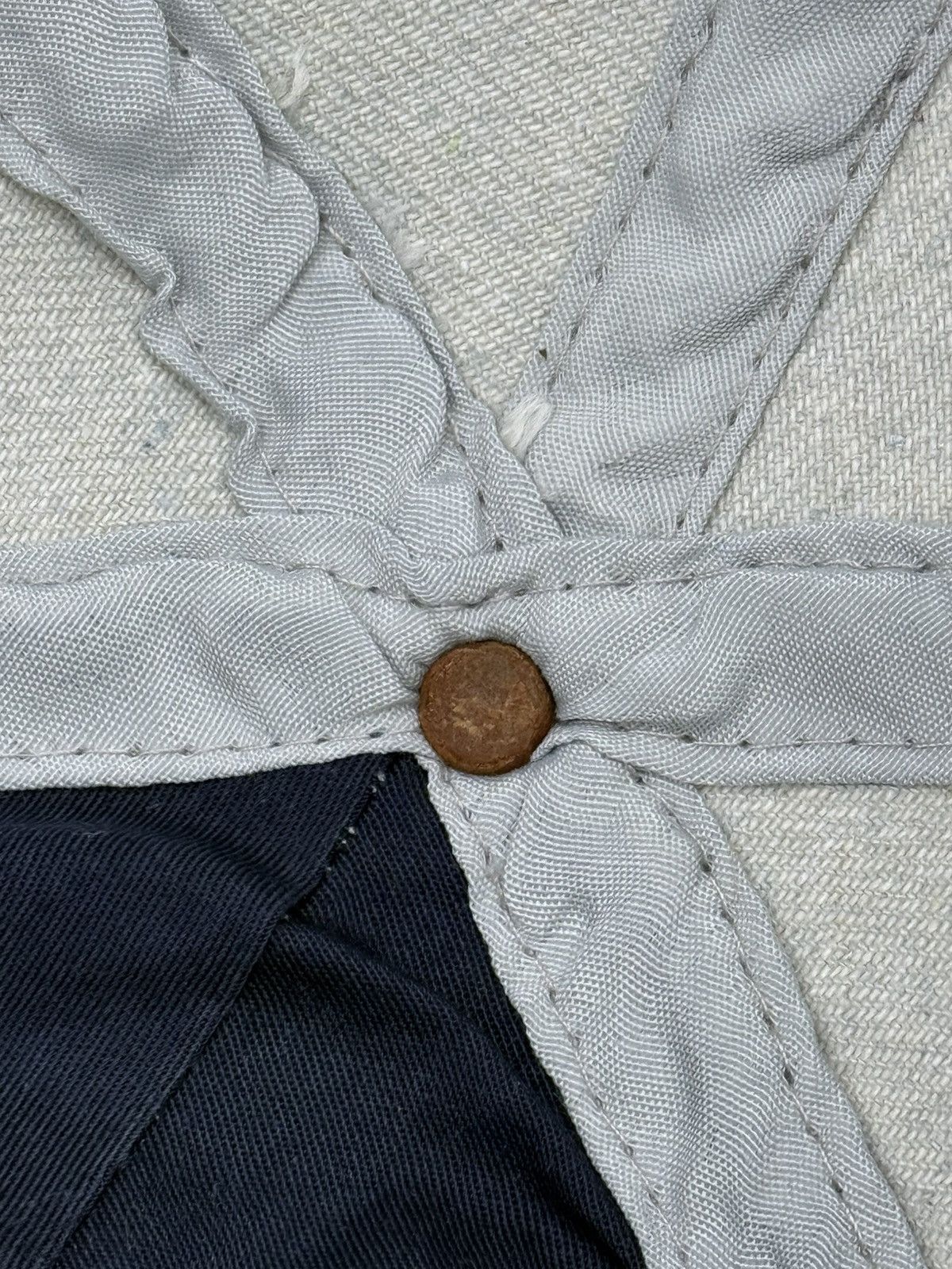 Vintage Vintage Y2K Denim Distressed Cap Size ONE SIZE - 7 Thumbnail