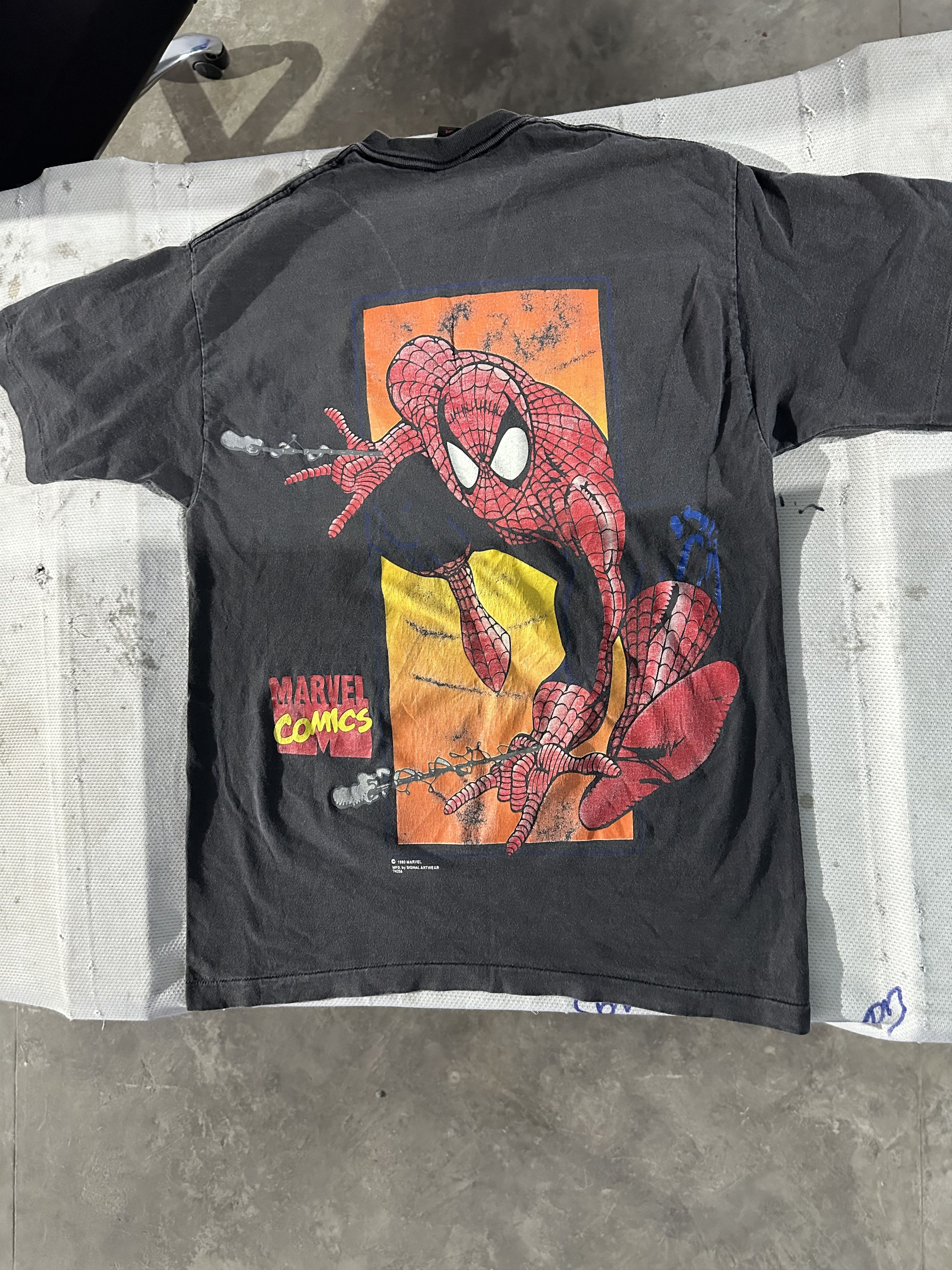 Marvel Comics 1993 vintage Marvel Comics Spider-Man T-shirt Size US M / EU 48-50 / 2 - 7 Thumbnail