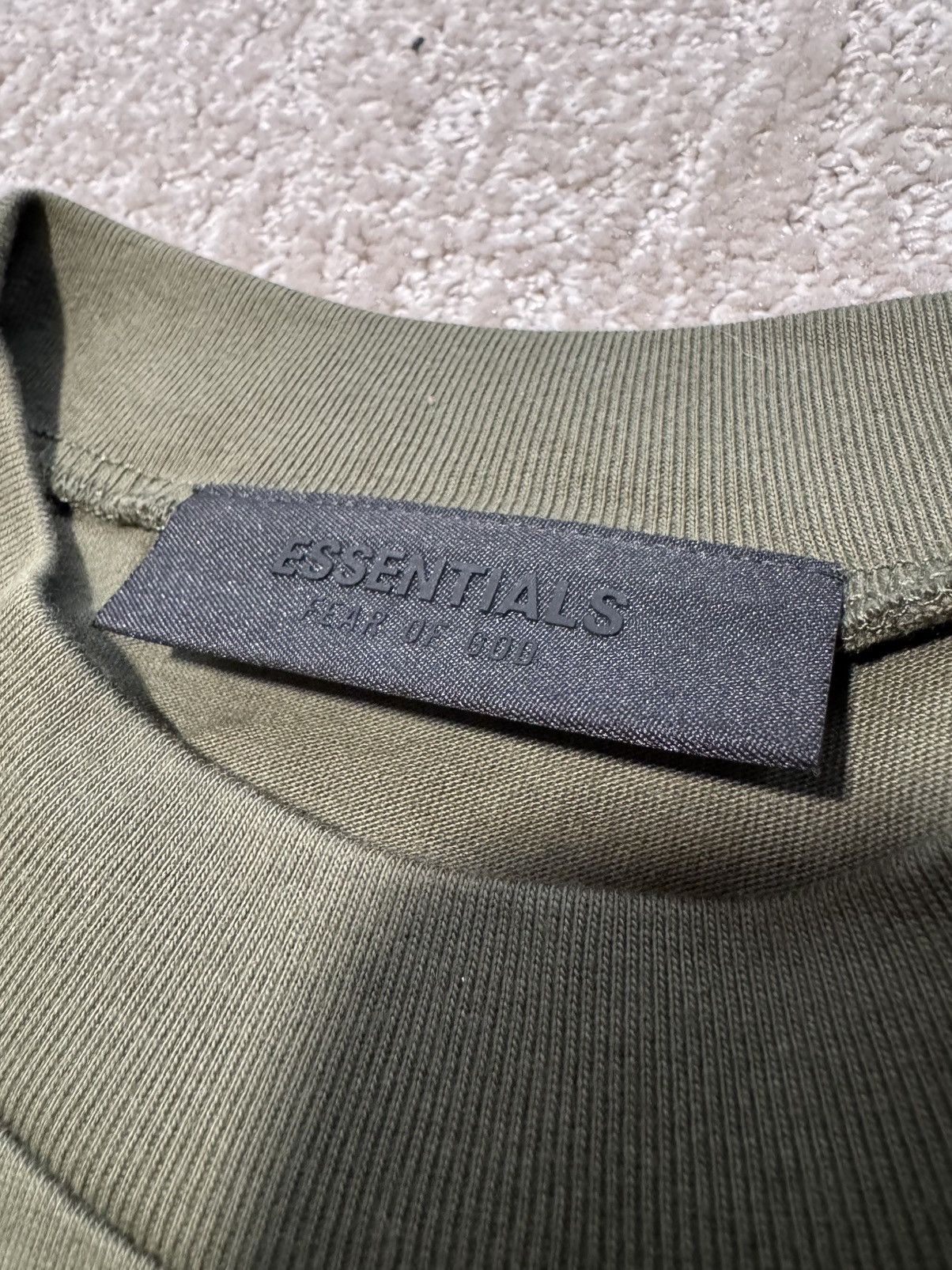 Fear of God Essentials Jersey Long Sleeve Tee Size US S / EU 44-46 / 1 - 5 Thumbnail