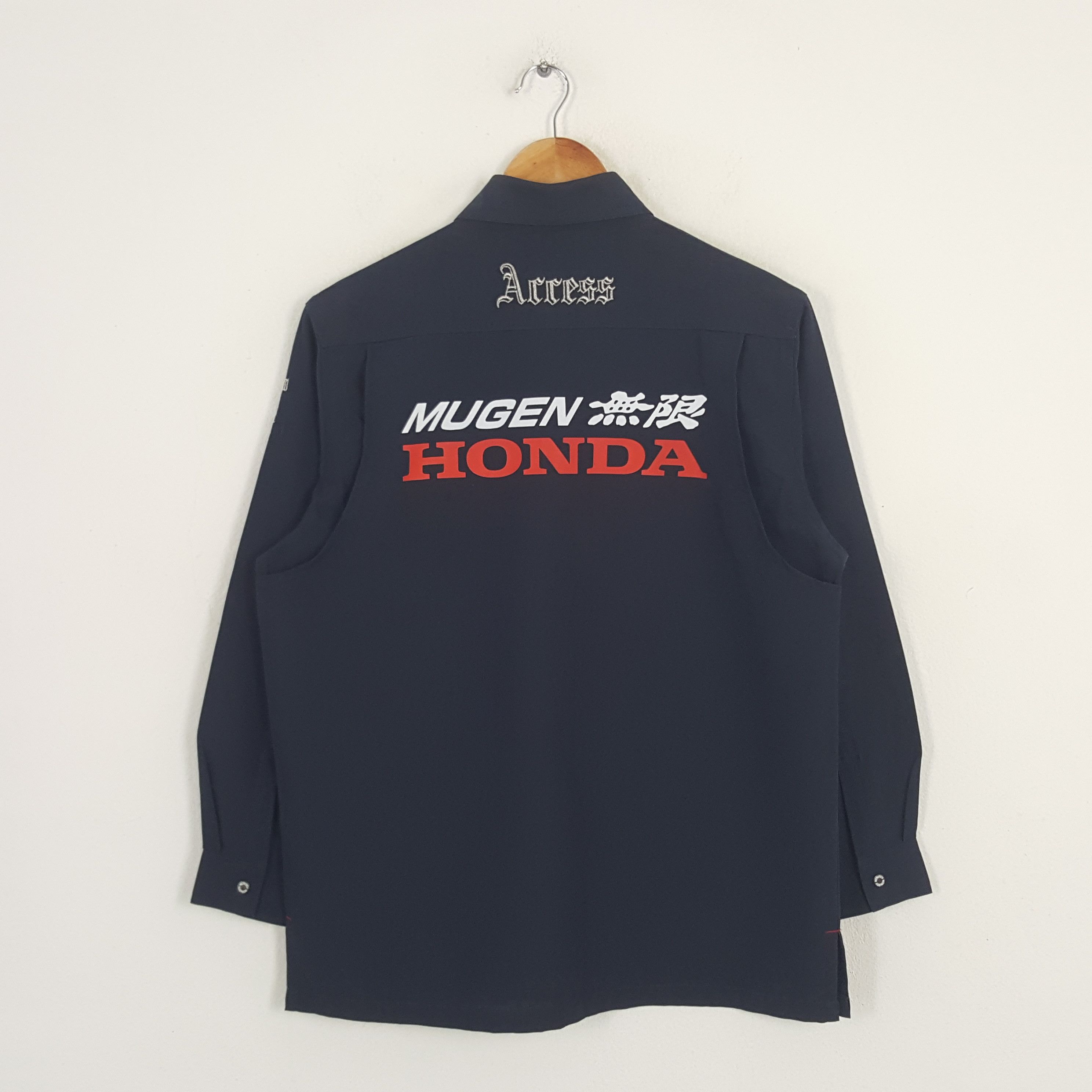 Honda × Vintage Vintage Mugen Honda Japanese Racing Team Custom Art Jacket Size US M / EU 48-50 / 2 - 1 Thumbnail