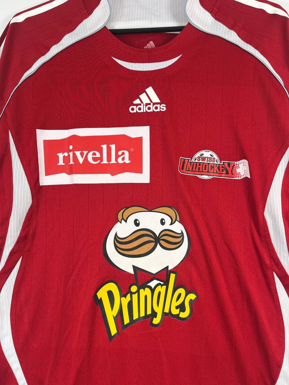 Adidas Switzerland National Ice Hockey Shirt Adidas Pringles Size L Size US L / EU 52-54 / 3 - 4 Thumbnail