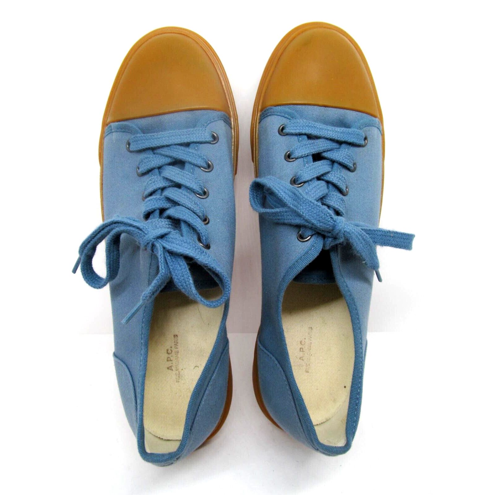 A.P.C. A.P.C. Rue Madame Paris Mens Captoe Sneakers Size US 10 Size US 10 / EU 43 - 15 Thumbnail