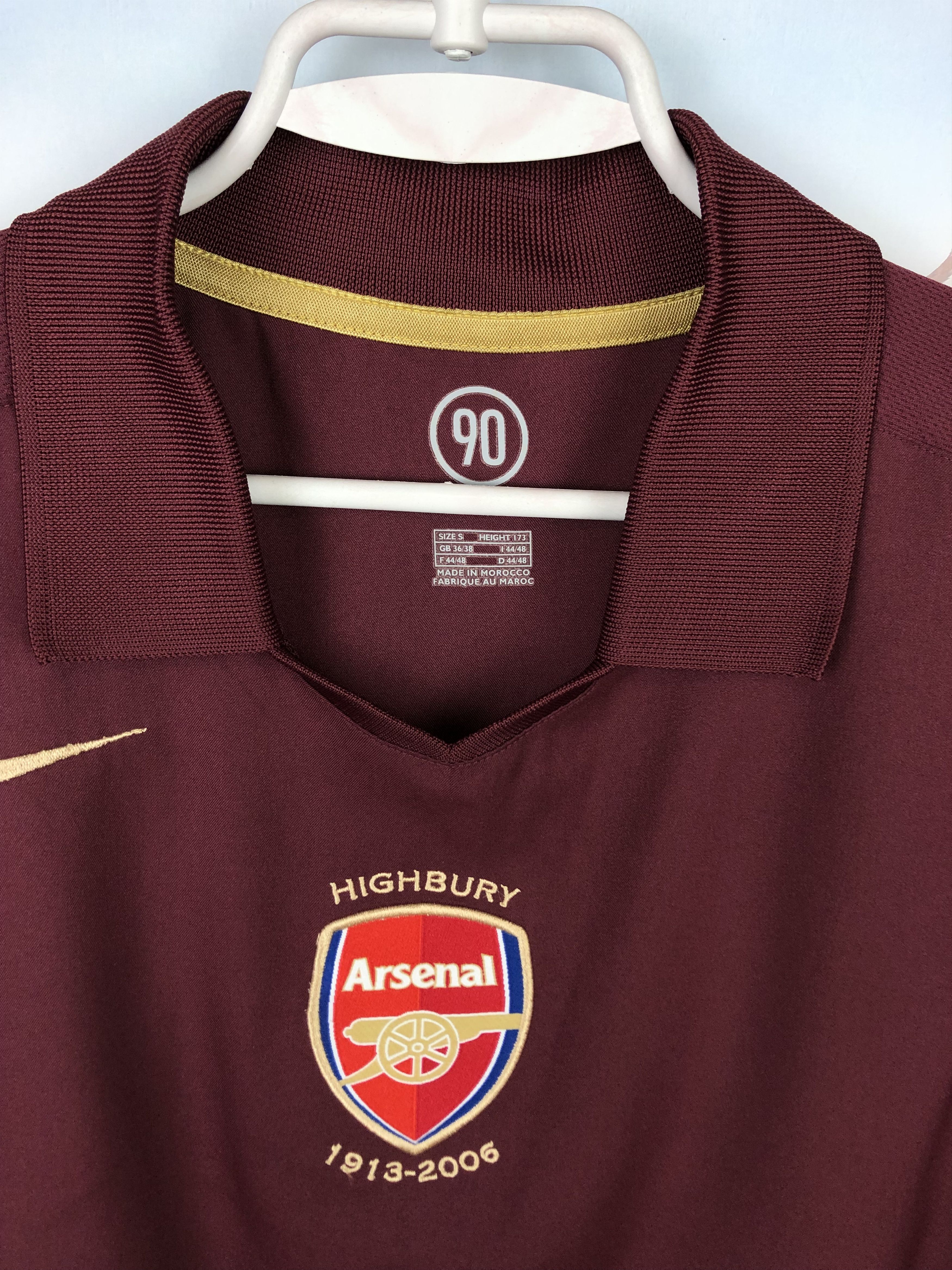 Nike Arsenal football shirt Soccer Nike Jersey Gunners Tee Hype Size US S / EU 44-46 / 1 - 4 Thumbnail
