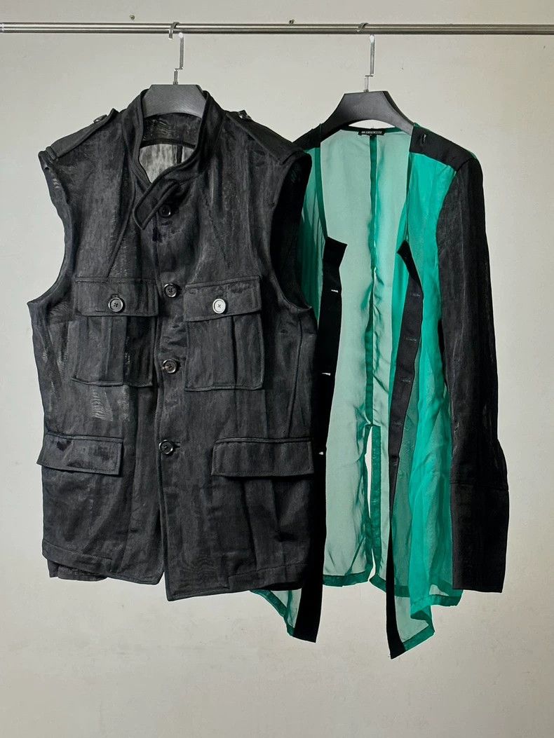 Ann Demeulemeester Ann Demeulemeester S/S16 Two-Piece Jacket Size US M / EU 48-50 / 2 - 1 Thumbnail