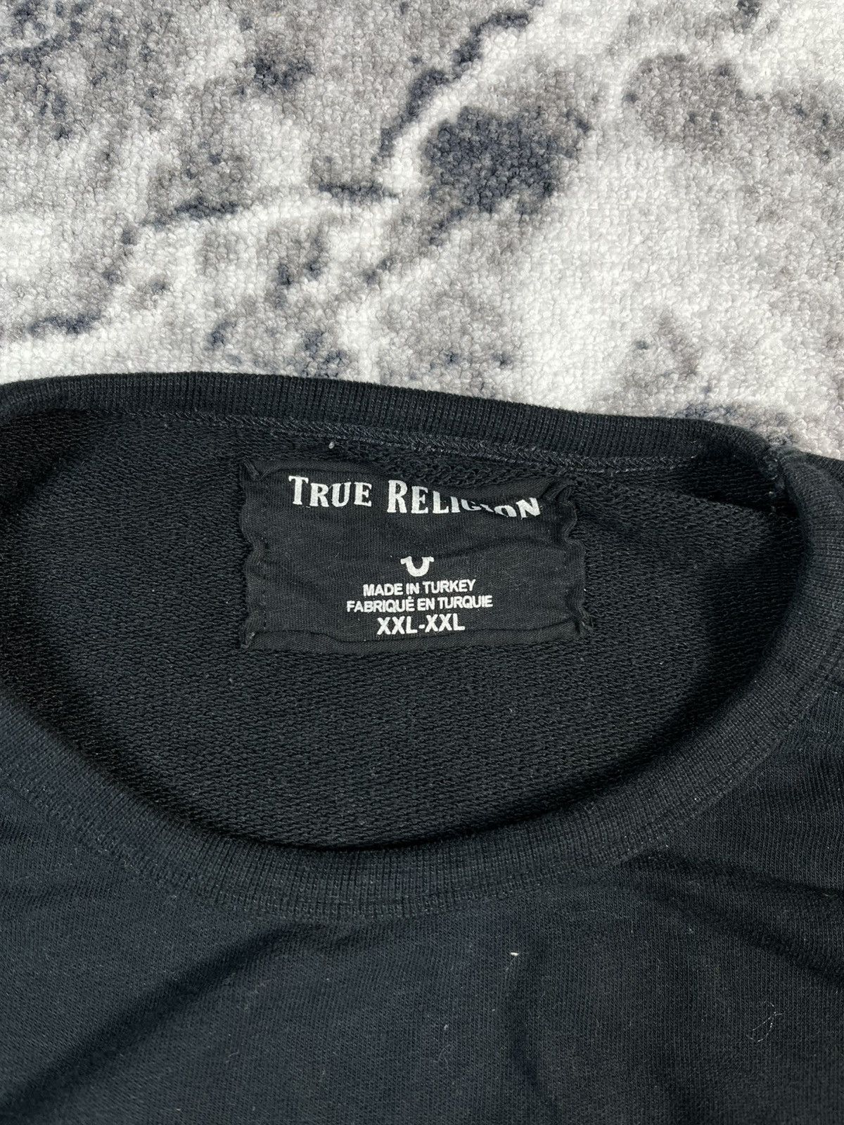 True Religion True Religion Brand Jeans Logo Crewneck Sweatshirt XXL Size US XXL / EU 58 / 5 - 5 Thumbnail