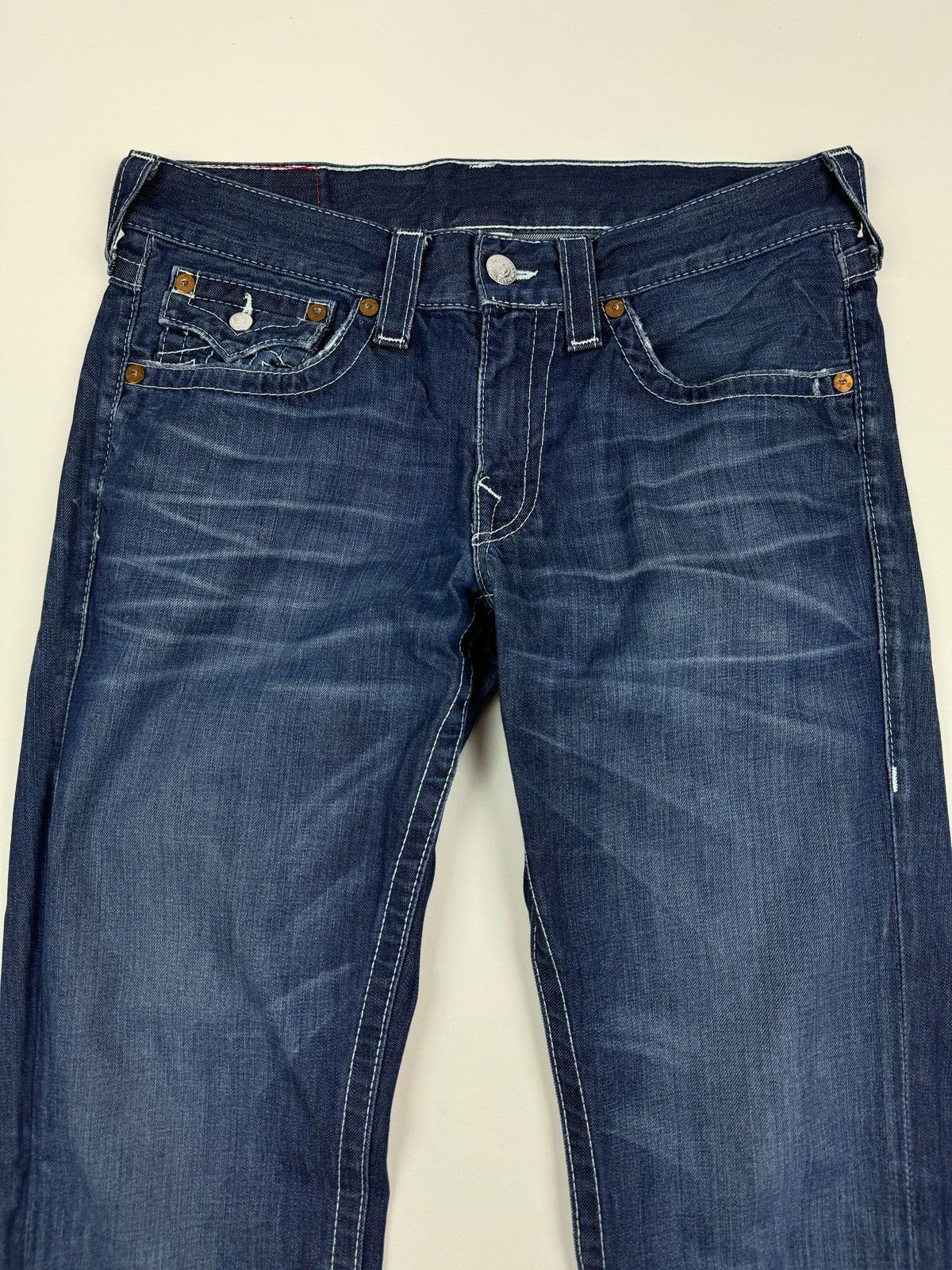 True Religion True Religion Blue Jeans Made in USA SIZE 32 Size US 32 / EU 48 - 5 Thumbnail