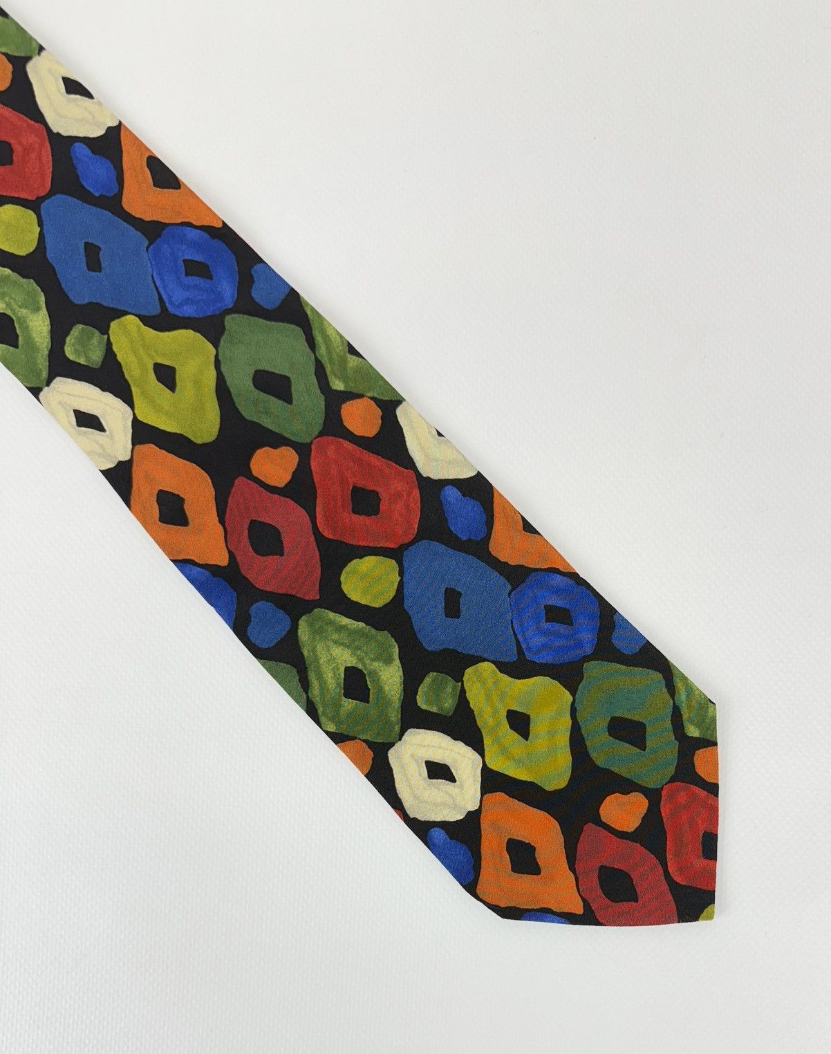 Hugo Boss Hugo Boss 100% silk Tie Avant Garde Necktie for Men Top Size ONE SIZE - 7 Thumbnail