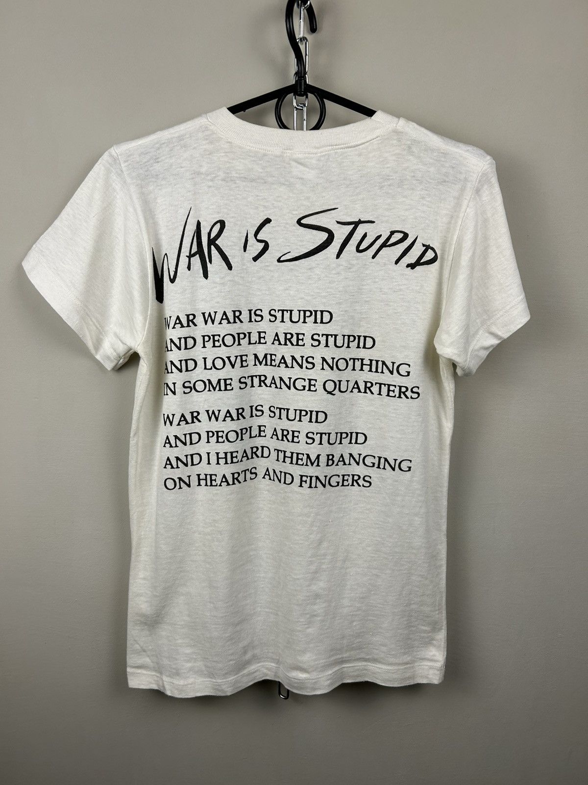 Band Tees Vintage 90s Culture Club War Is Stupid Tour T shirt Size US S / EU 44-46 / 1 - 16 Thumbnail