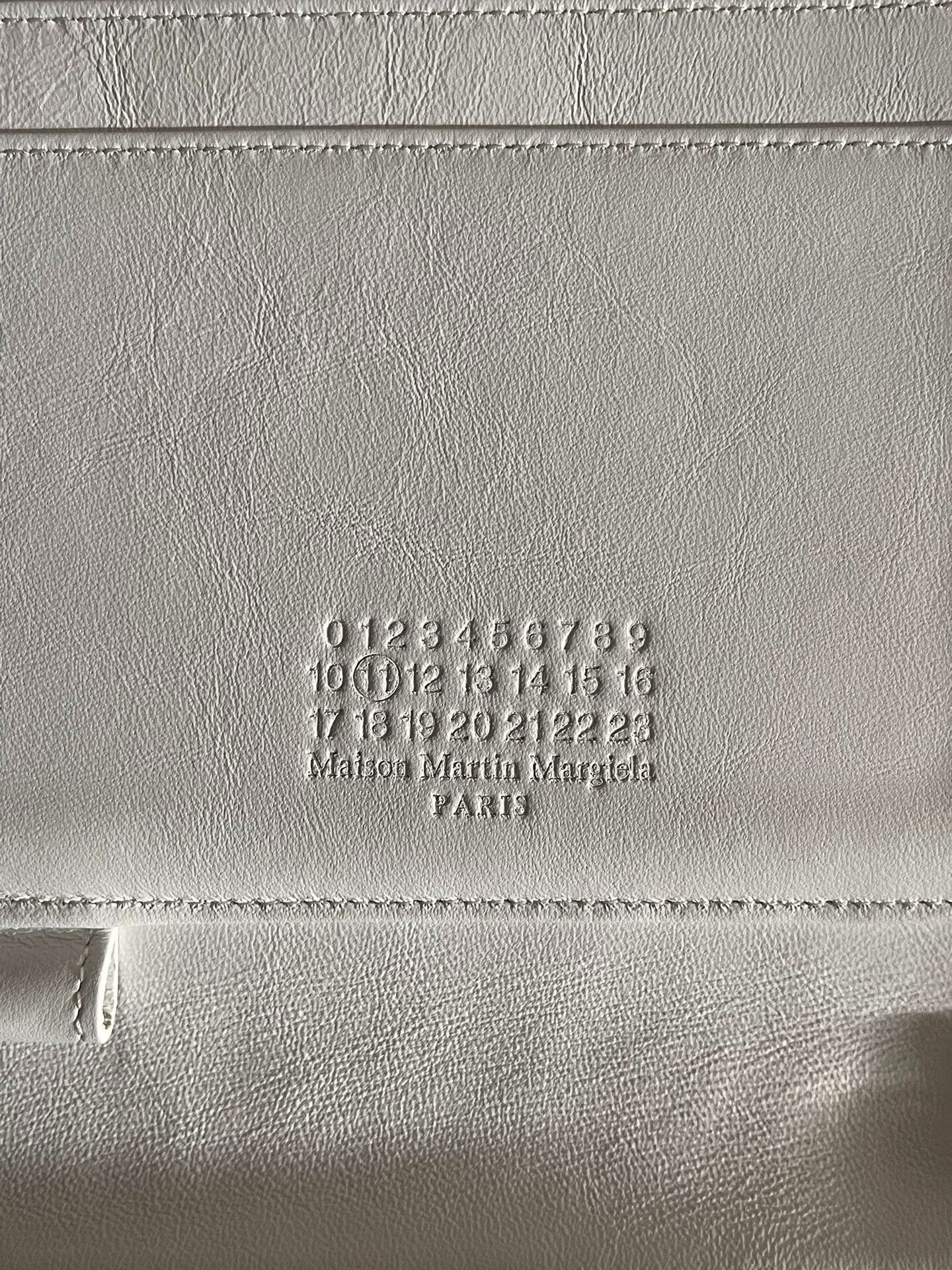 Maison Margiela Maison Martin Margiela White Clutch Size ONE SIZE - 1 Thumbnail
