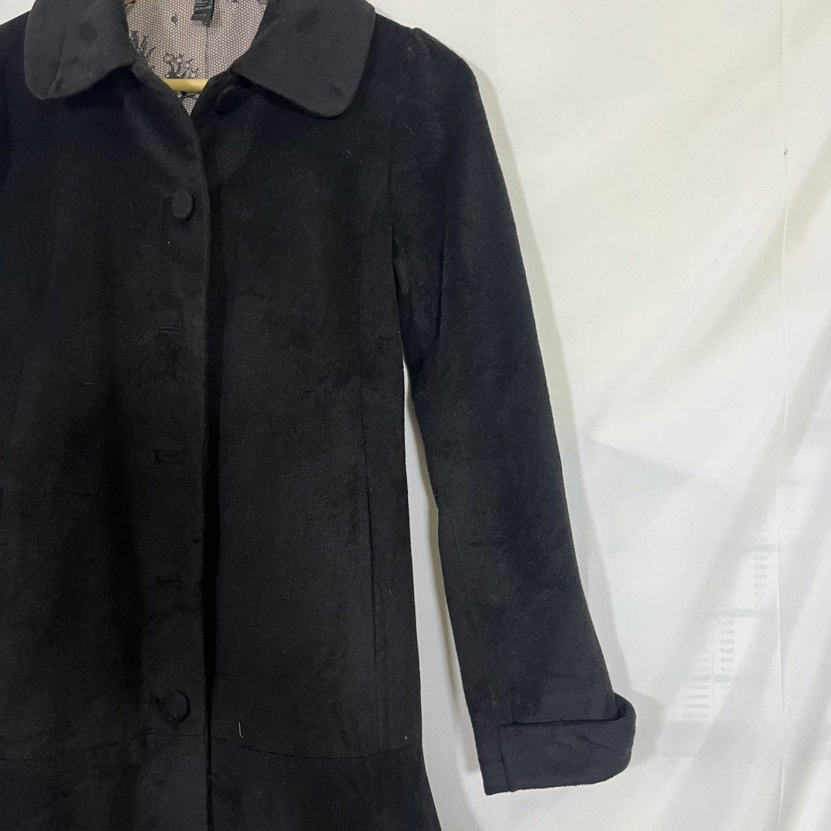 If Six Was Nine 2000s DURAS AMBIENT GOTHIC PUNK WOOL JACKET Size XS / US 0-2 / IT 36-38 - 3 Thumbnail