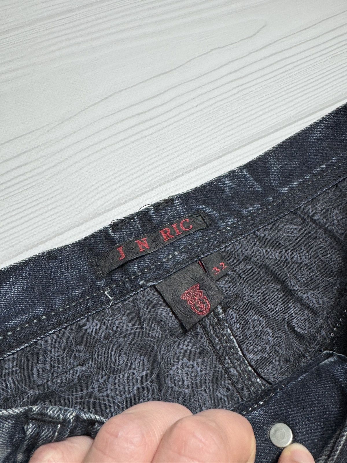 Fabric Brand & Co. × Simon Miller Jeneric indigo jeans Size US 32 / EU 48 - 8 Thumbnail