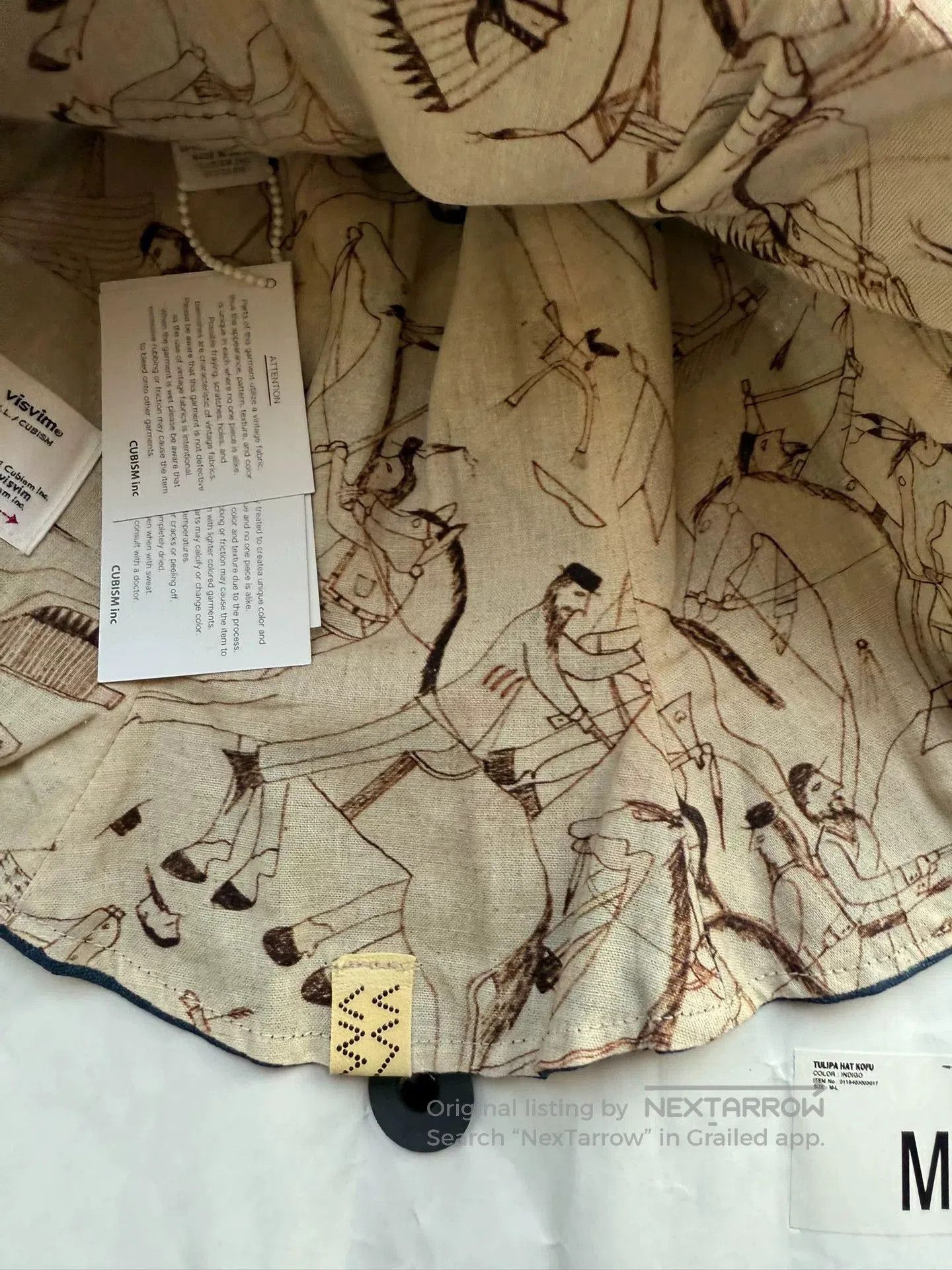 Visvim VISVIM Tulipa Hat Kofu Design. Size ONE SIZE - 4 Thumbnail