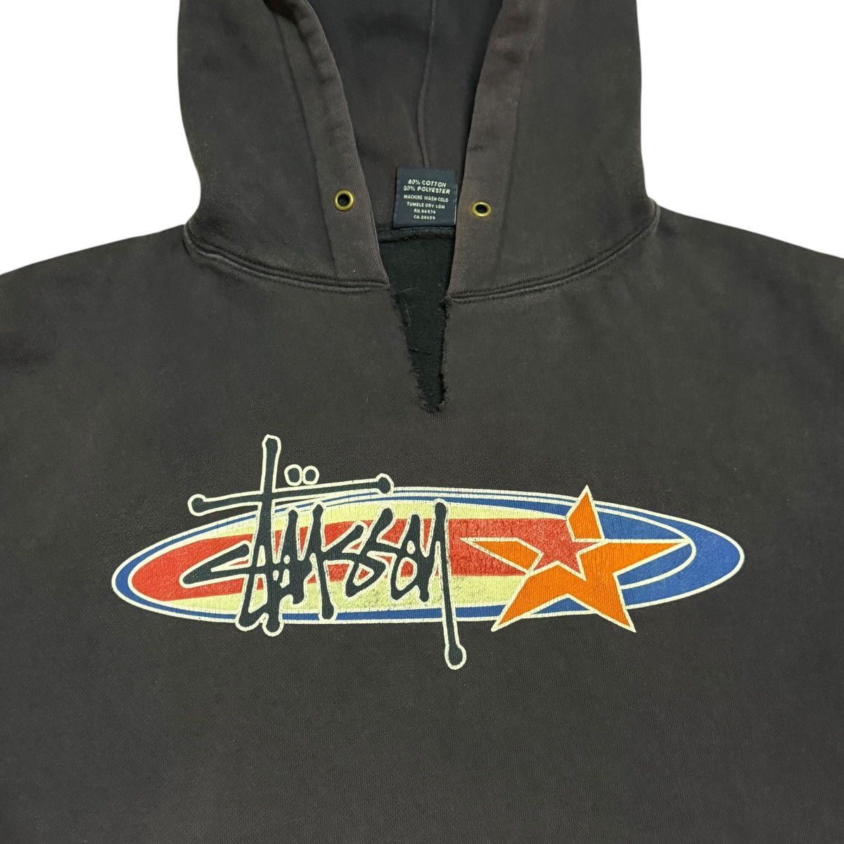 Stussy Vintage Stussy Hoodie Medium Made in Usa Size US M / EU 48-50 / 2 - 4 Thumbnail