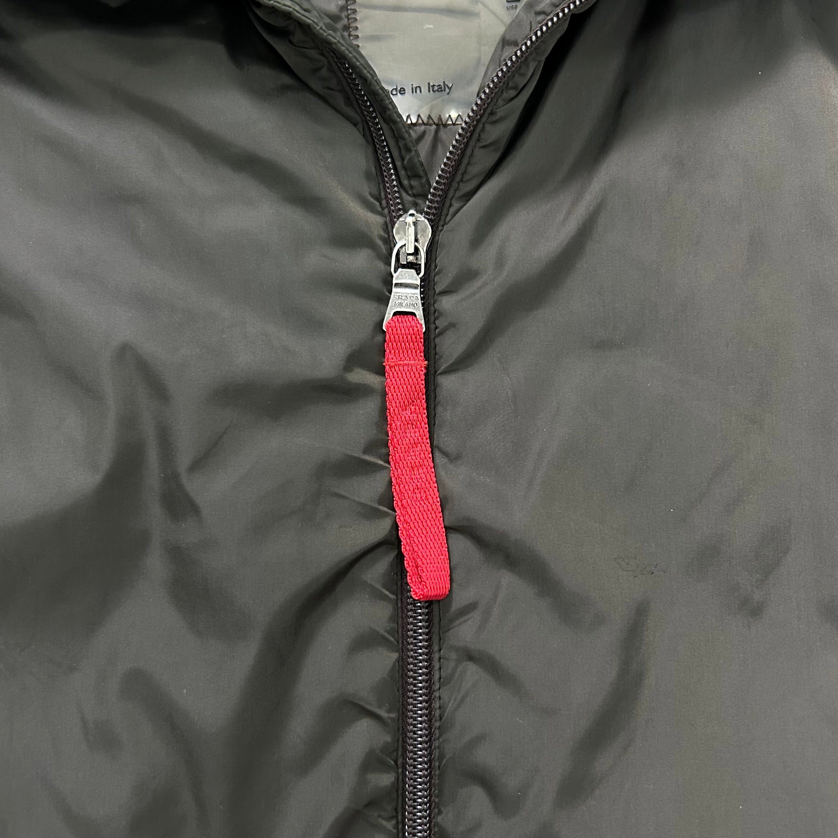 Prada Prada Nylon Green Brown Long Coat Size US L / EU 52-54 / 3 - 3 Thumbnail