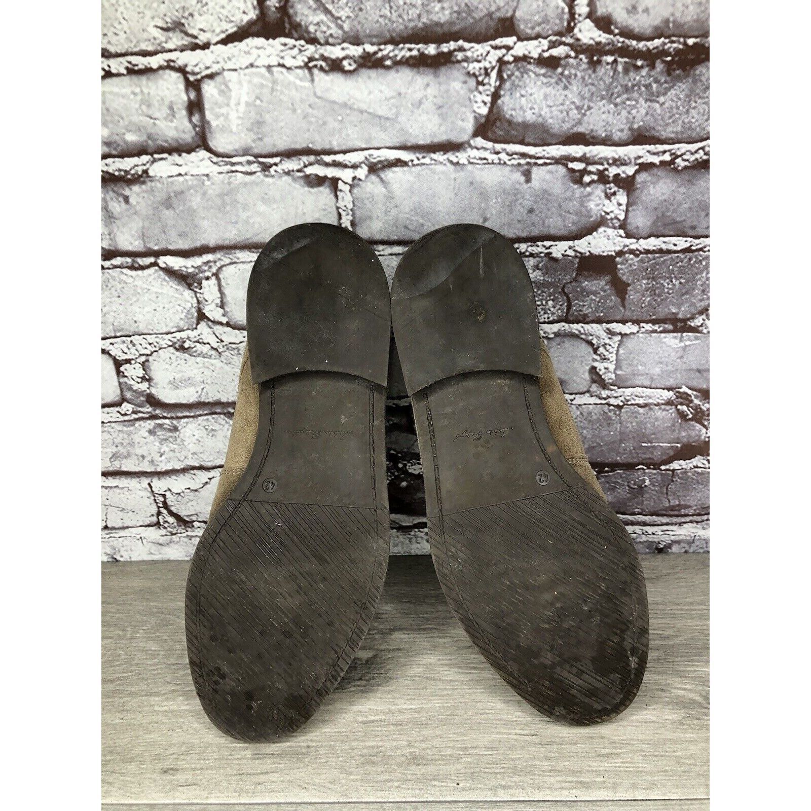 Other Experience Taupe Suede Leather Oxfords Cap Toe Casual Shoes Size US 9 / EU 42 - 13 Thumbnail