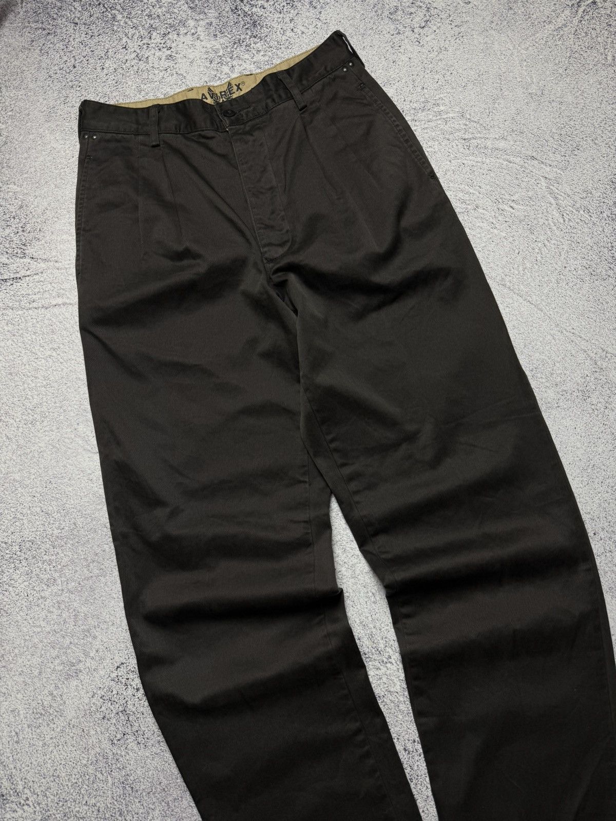 Avirex Vintage Avirex Pants Rare Aviation Chino USA Military Style Size US 30 / EU 46 - 10 Thumbnail