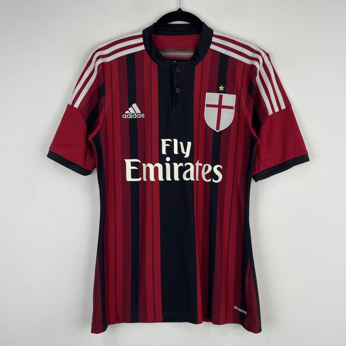 Adidas AC Milan Adidas Home Jersey Shirt Men 2014/2015 size S Size US S / EU 44-46 / 1 - 1 Thumbnail