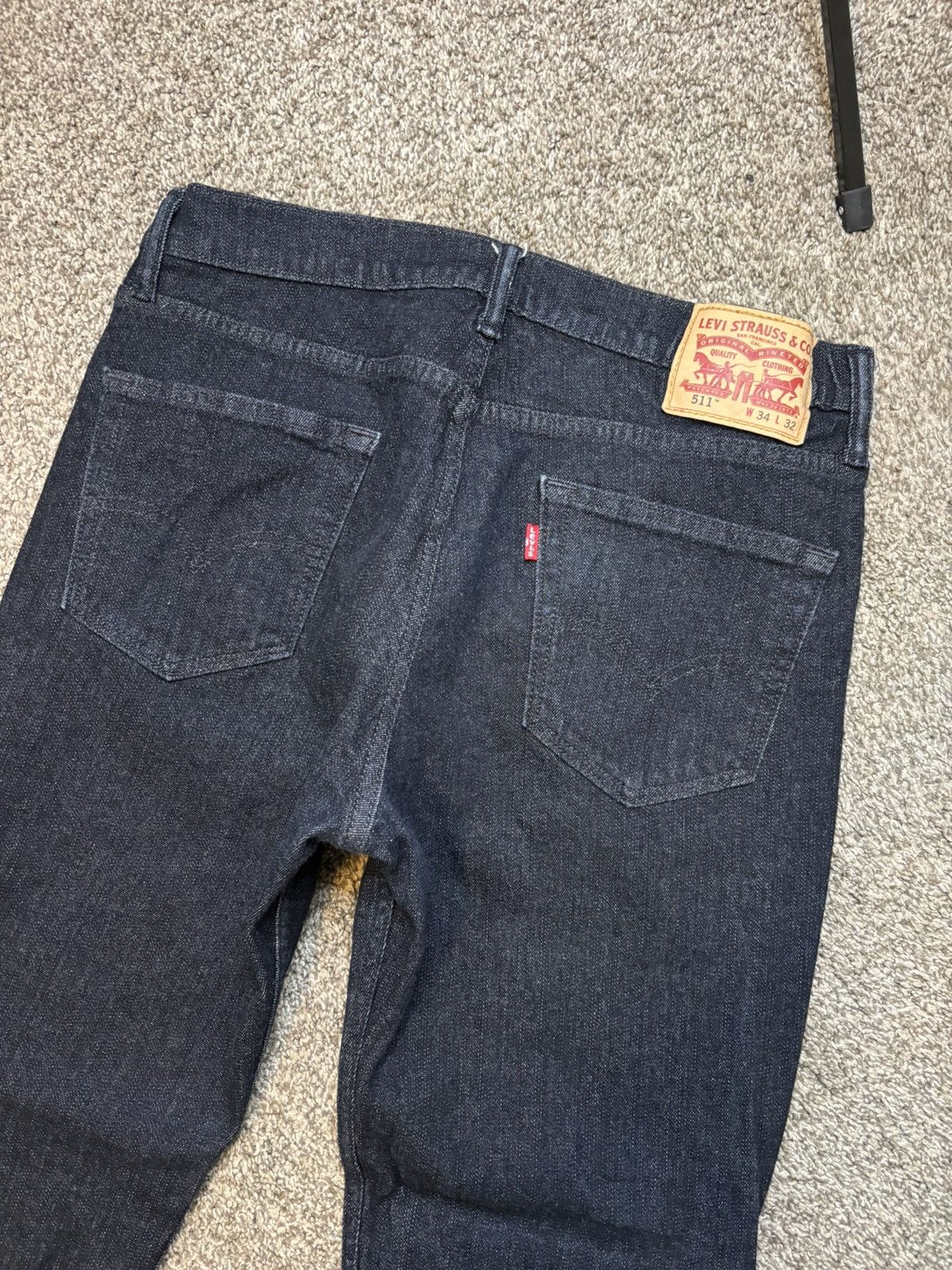 Levi's Men’s jeans Levis 511 Slim Fit classic Size US 34 / EU 50 - 4 Thumbnail