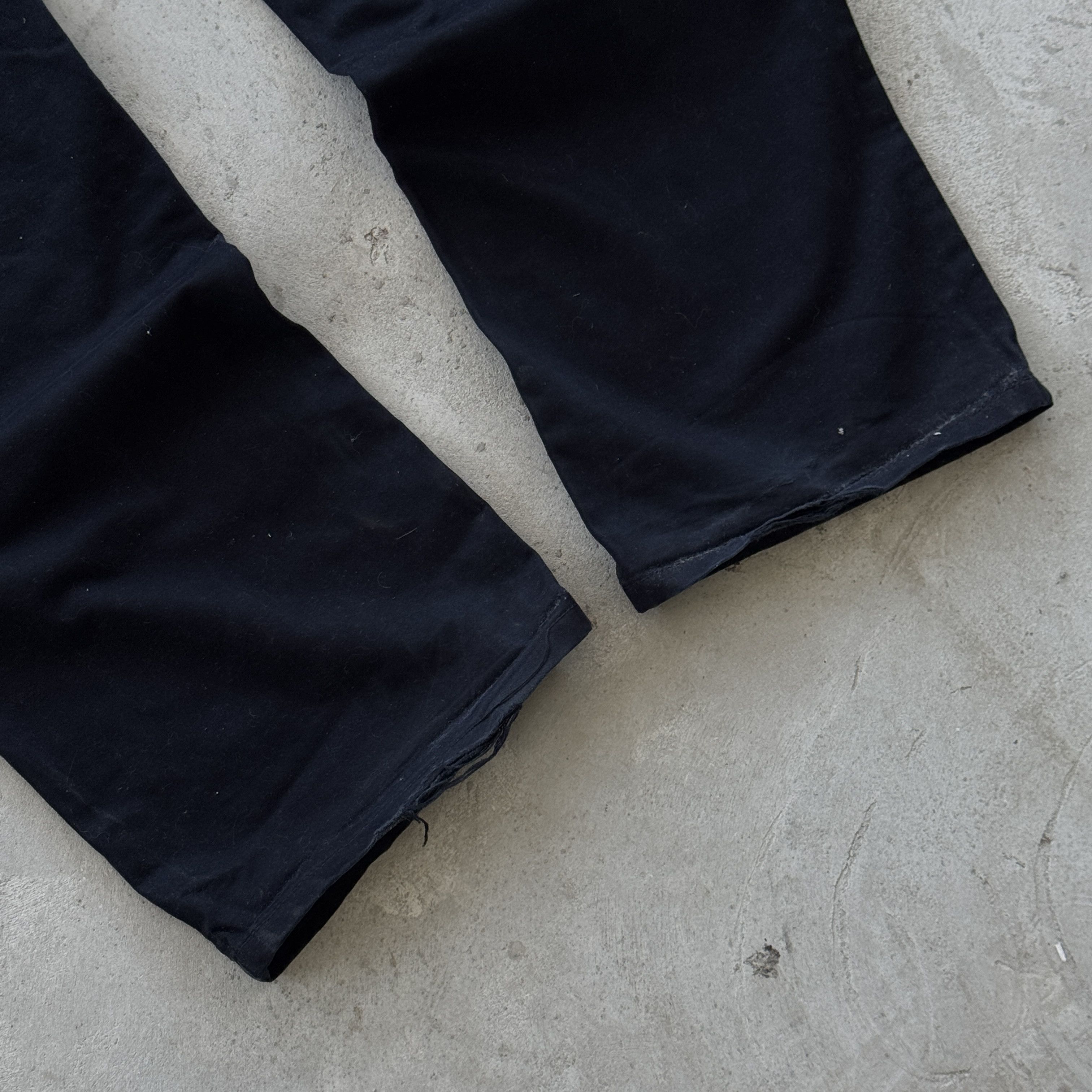 Dolce & Gabbana Dolce & Gabbana Vintage Black Cargo Denim Pants Size 31 Size US 31 - 9 Thumbnail
