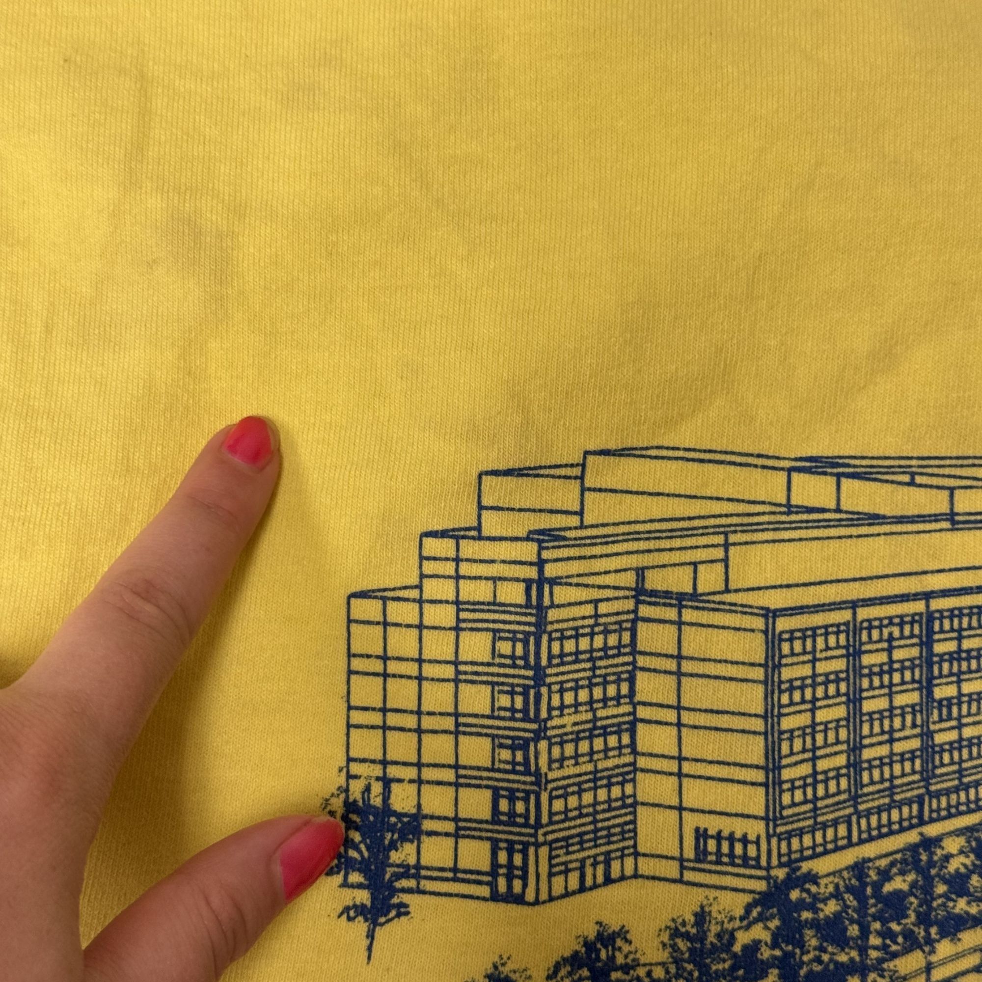 Fruit Of The Loom USA National ARCHIVES II RECORDS 1985 Hidden America T Shirt Size US L / EU 52-54 / 3 - 11 Thumbnail