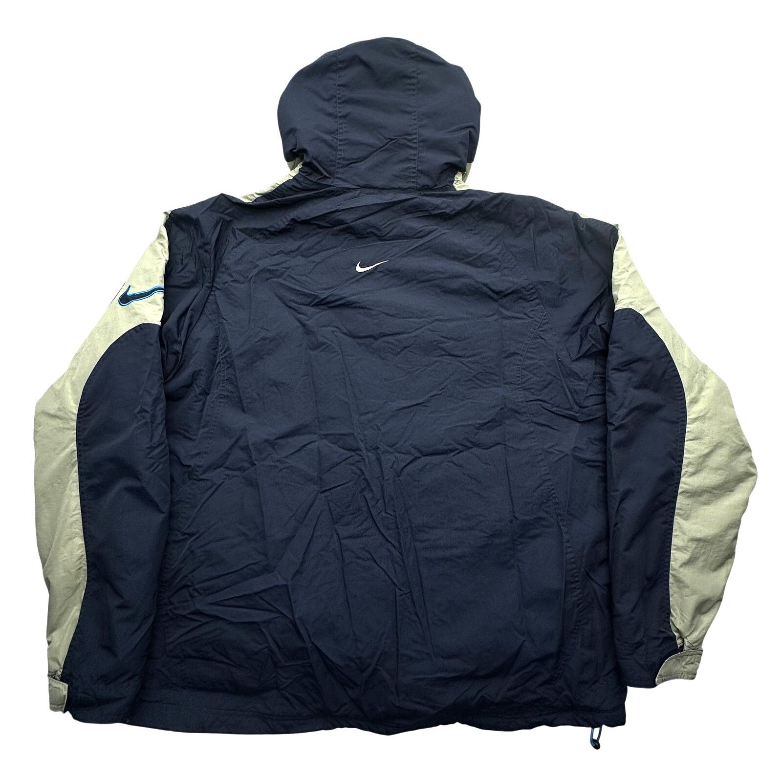 Nike Vintage Nike Fleece Lined Nylon Heavy Jacket Mens XXL Size US XXL / EU 58 / 5 - 7 Thumbnail