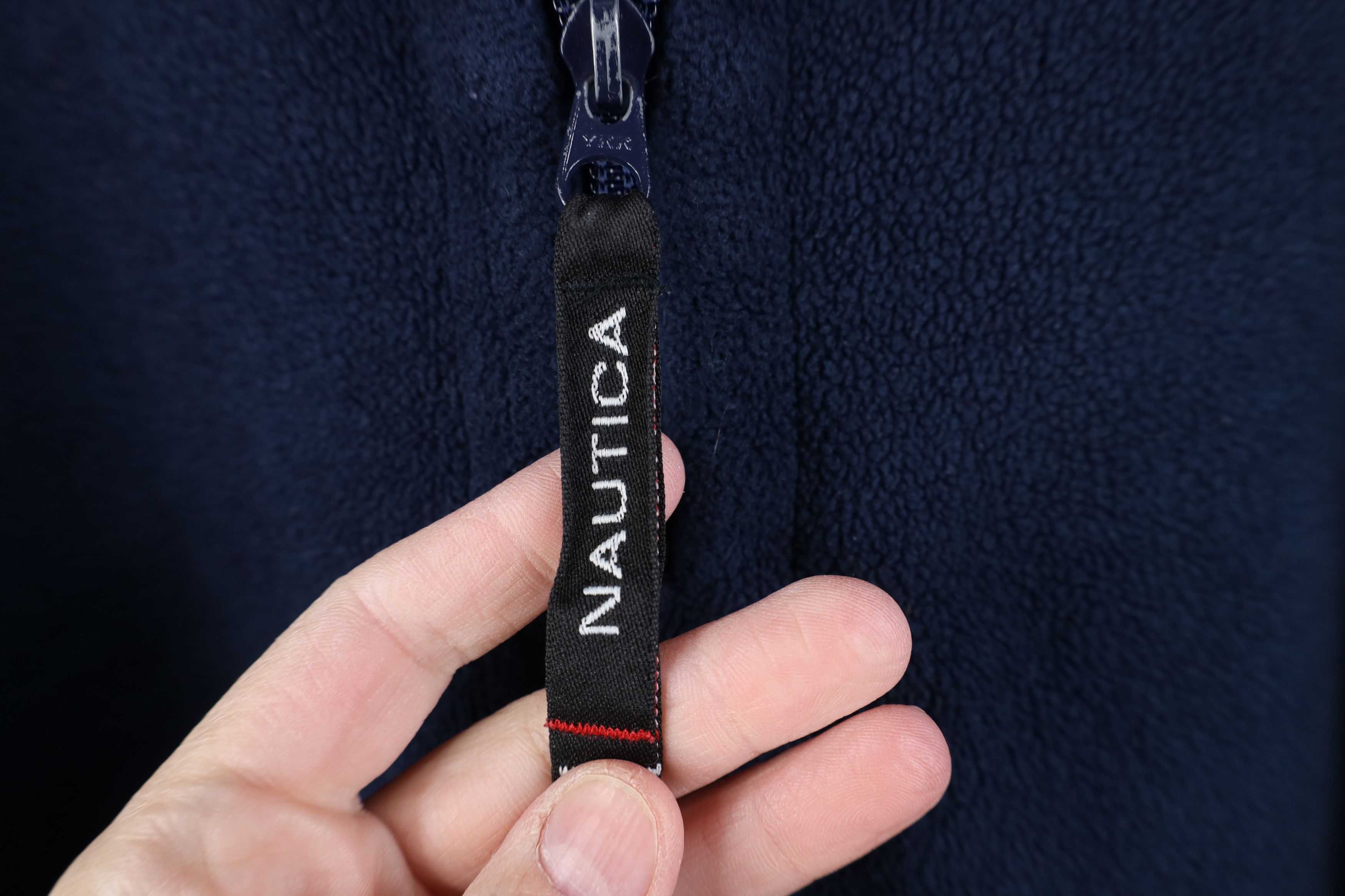 Nautica Vintage 90s Nautica Competition Half Zip Fleece Sweater Size US S / EU 44-46 / 1 - 5 Thumbnail