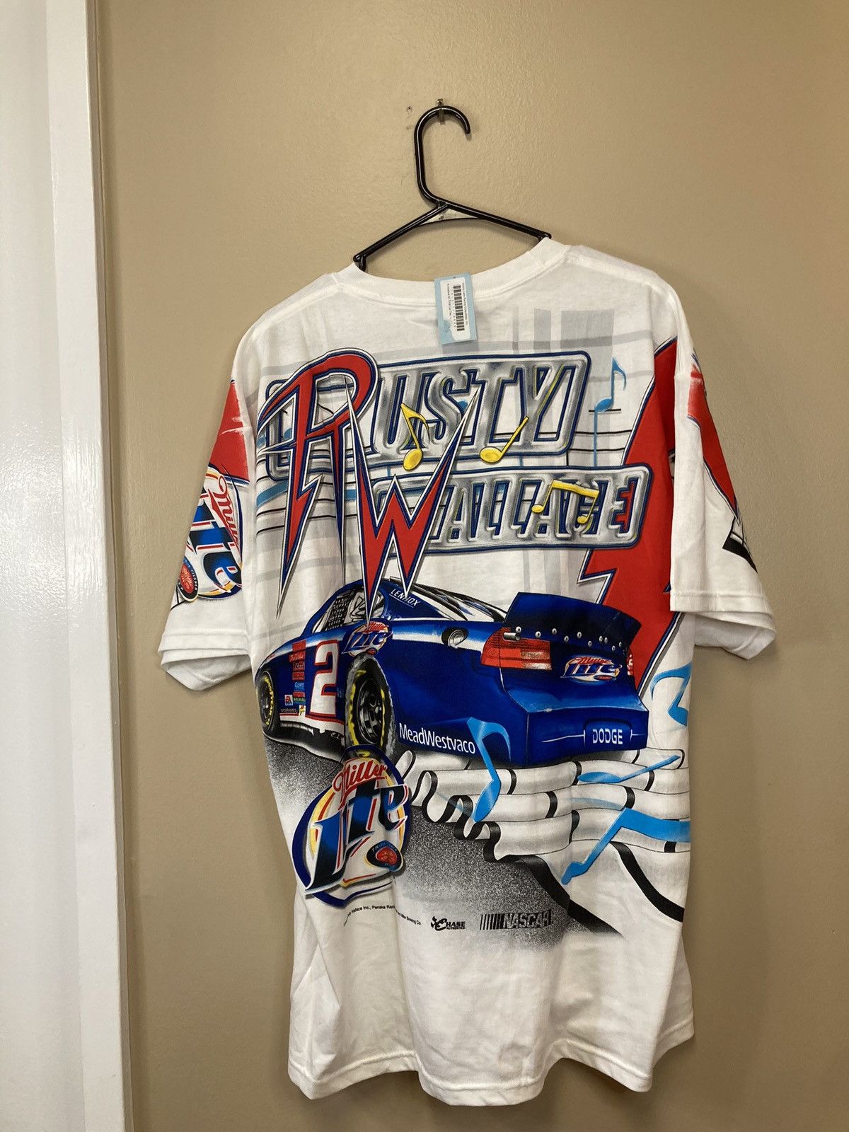 Chase Authentics Chase Athletics Rockin in the USA Rusty Wallace T-Shirt Size US L / EU 52-54 / 3 - 2 Thumbnail
