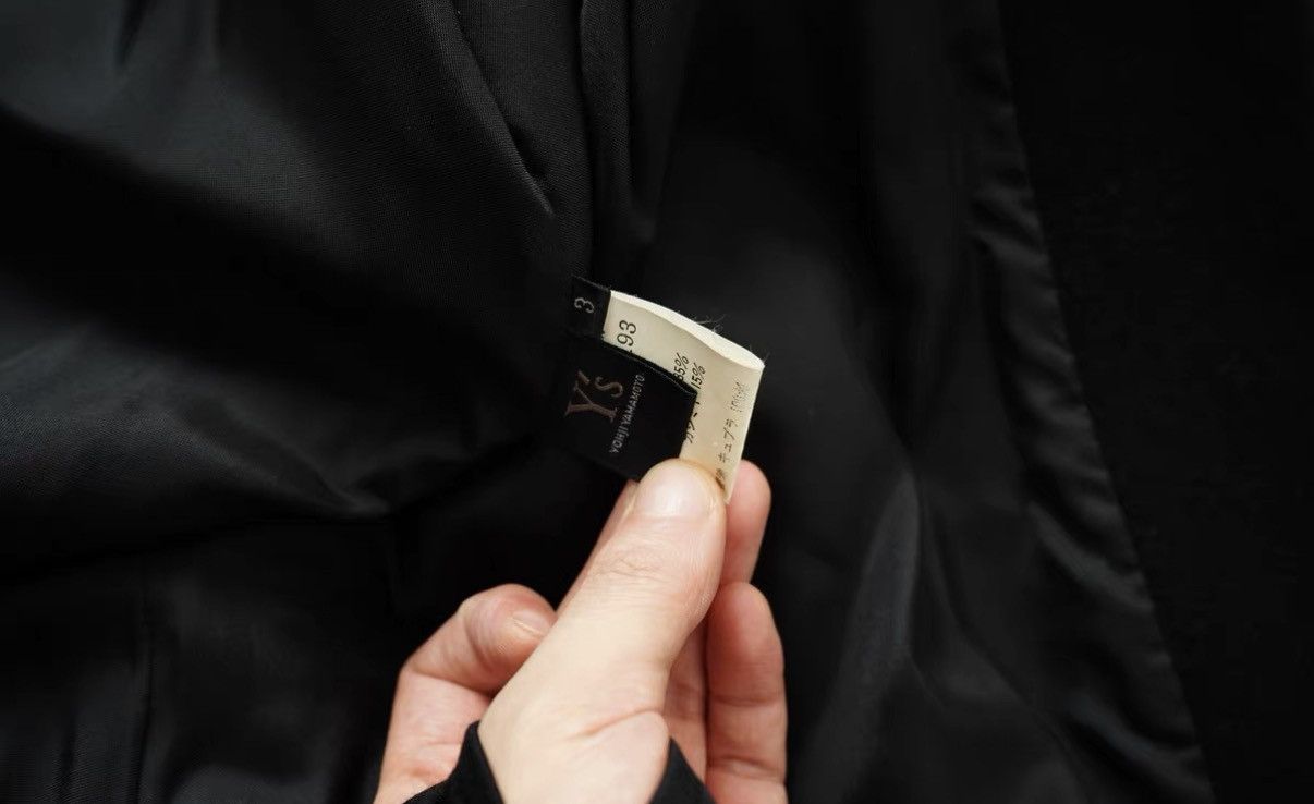 Yohji Yamamoto Yohji Yamamoto Y's Mid-Length Wool Cape Coat Size US S / EU 44-46 / 1 - 8 Thumbnail
