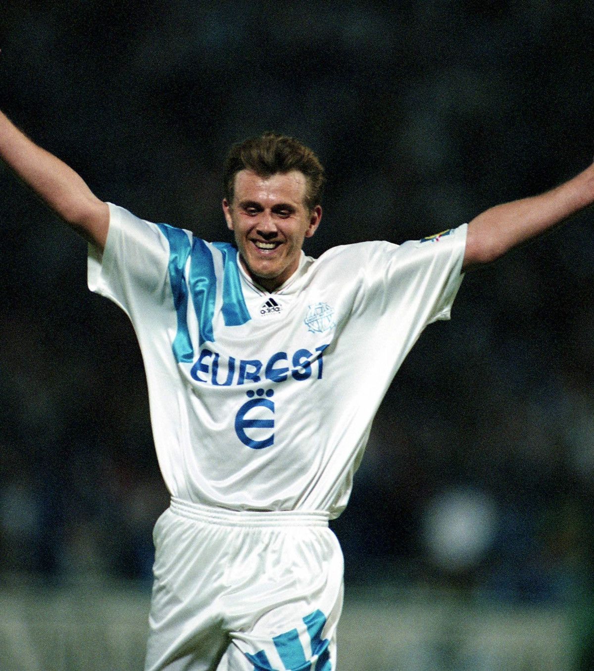 Adidas Marseille 93/94 home shirt (blokecore) Size US M / EU 48-50 / 2 - 10 Thumbnail