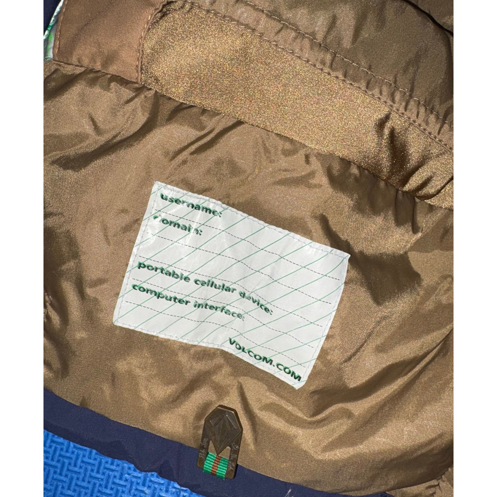 Volcom Volcom snow y2k big youth large boys green v line science Size L / US 10 / IT 46 - 4 Thumbnail