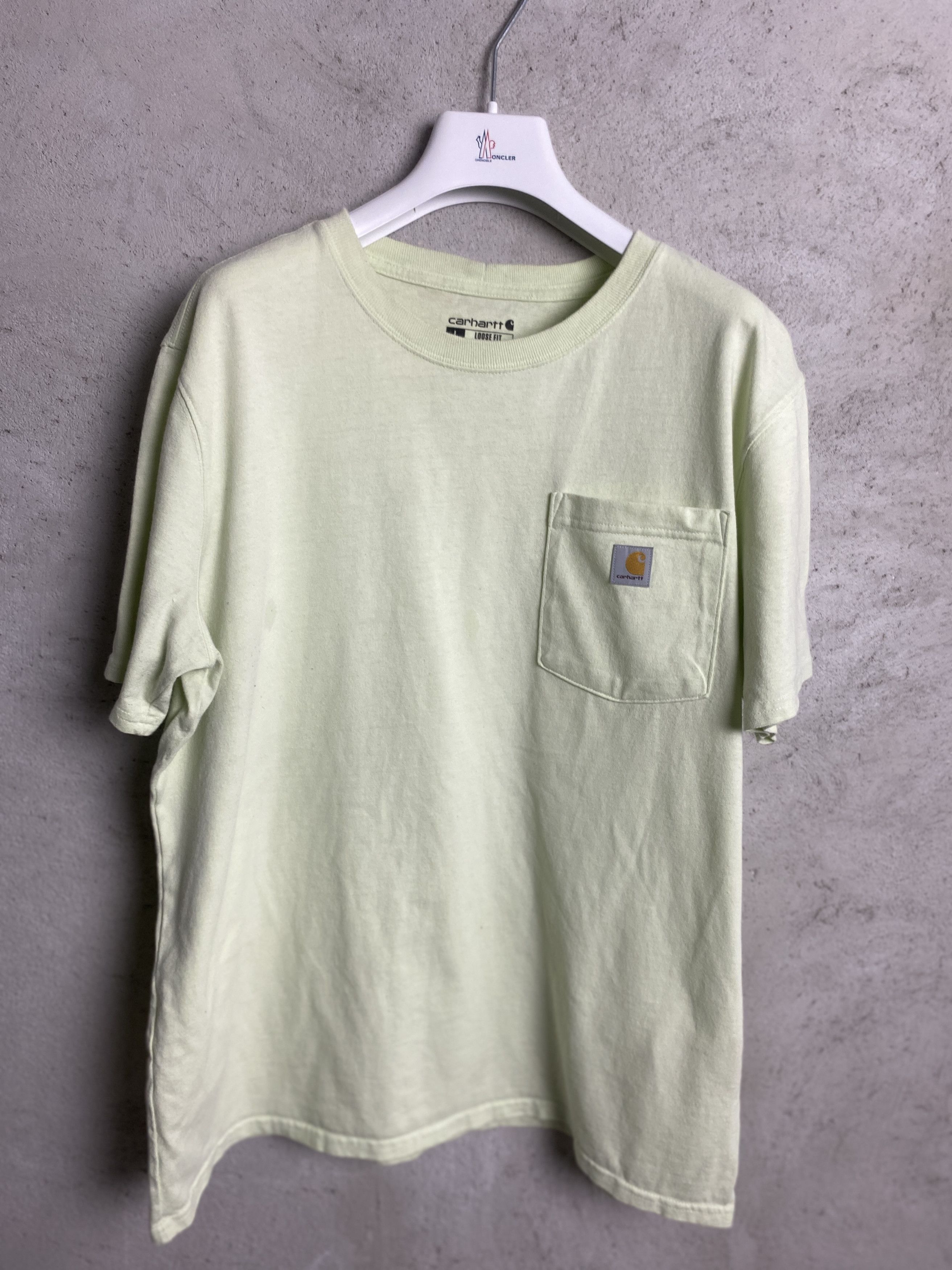 Carhartt Carhartt small logo pocket t-shirt tee skate rap hip hop Size US L / EU 52-54 / 3 - 1 Thumbnail