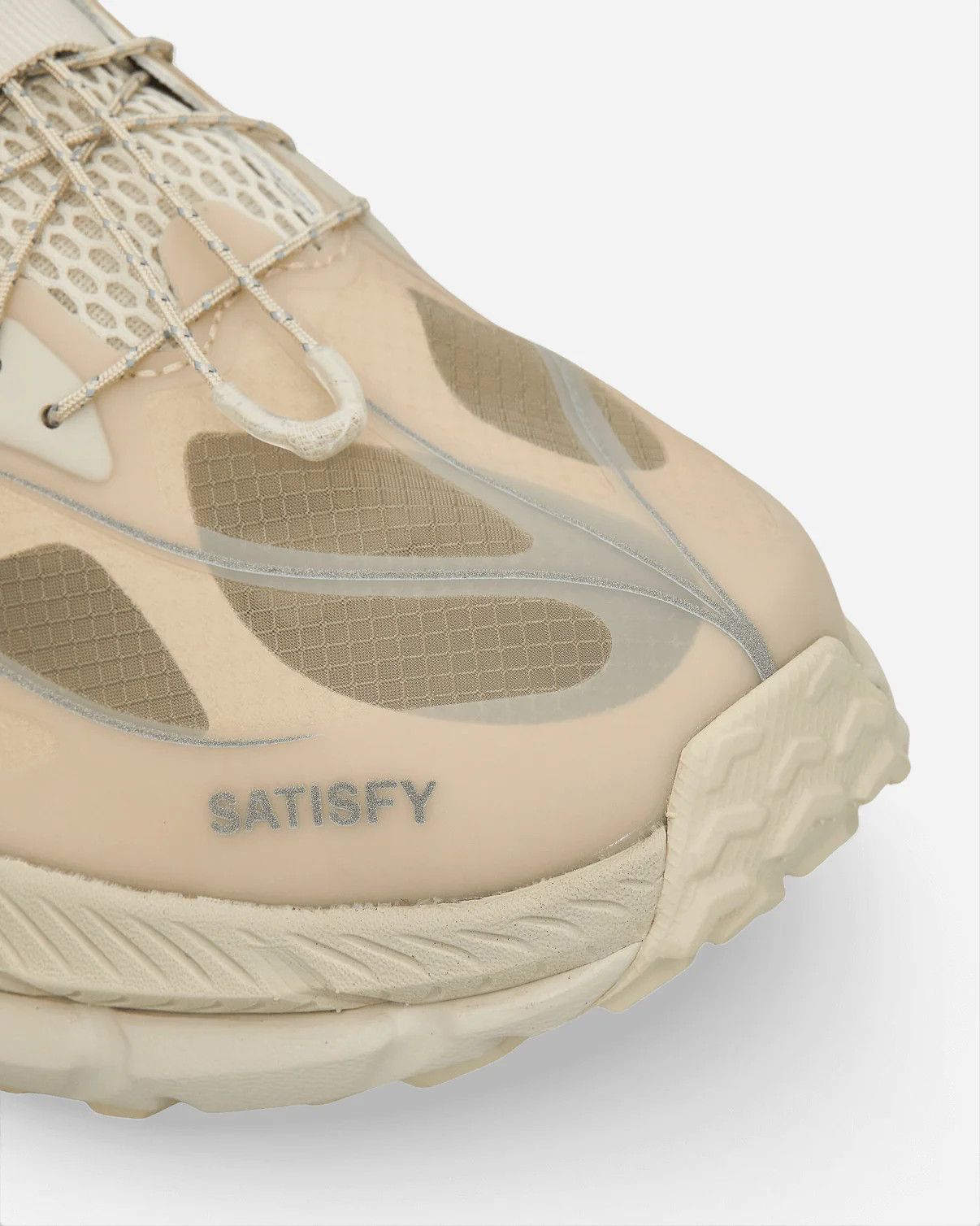 Hoka × Satisfy Hoka One One x Satisfy Mafate Speed 4 Lite Bone Size US 10.5 / EU 43-44 - 14 Thumbnail