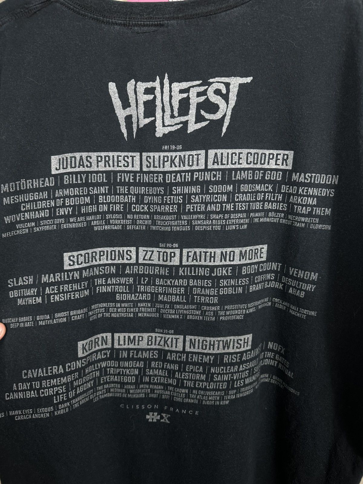 Vintage HellFest 2006 T Shirt Rock Band Tee Skull Size US L / EU 52-54 / 3 - 21 Thumbnail