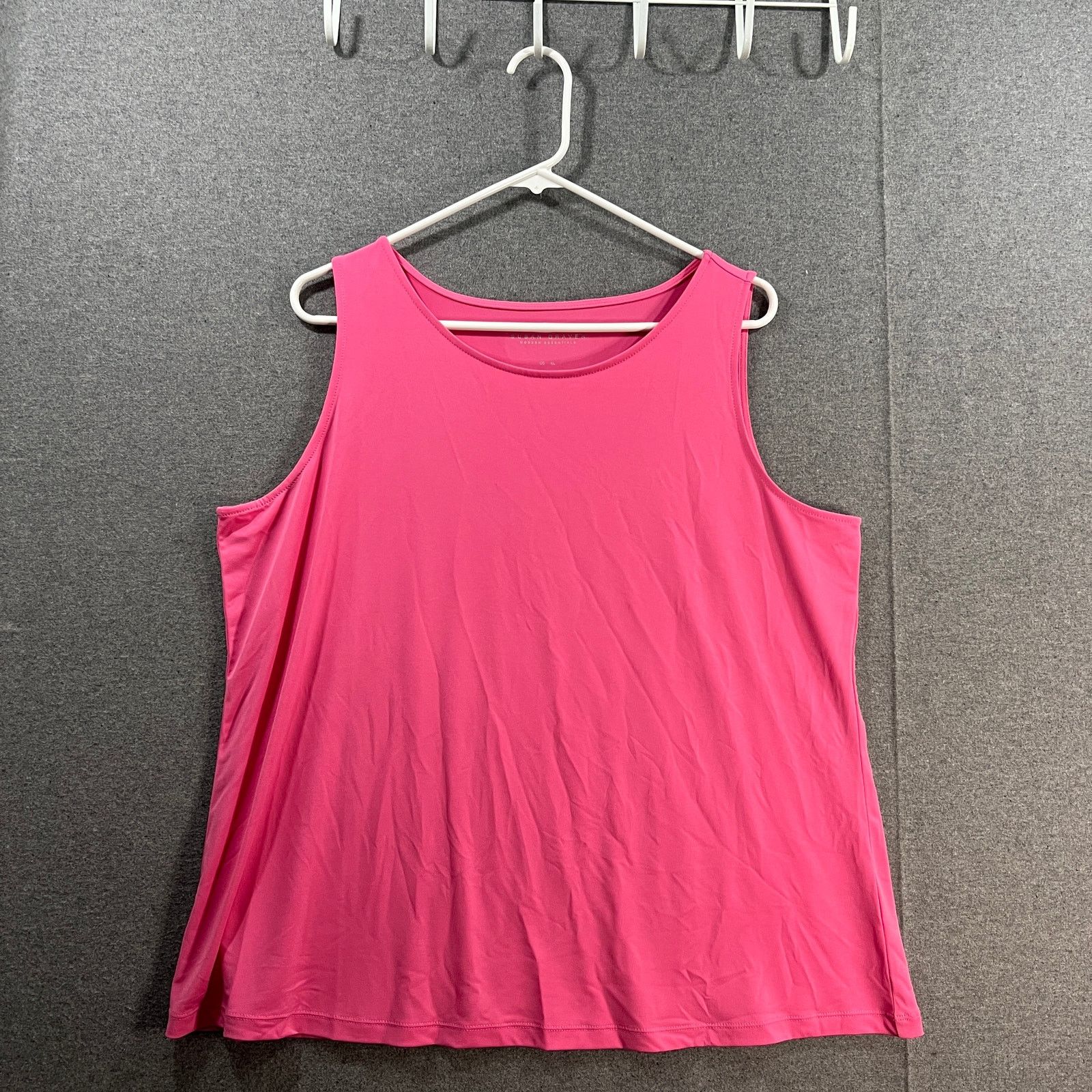 Other Susan Graver Modern Essentials Liquid Knit A-Line Top Size XL / US 12-14 / IT 48-50 - 1 Thumbnail