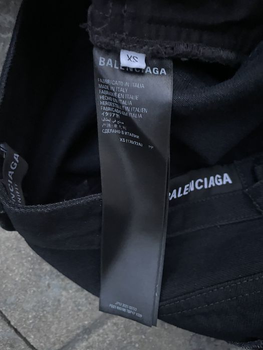 Balenciaga Balenciaga SS22 Hybrid Cargo Denim Pants | Grailed