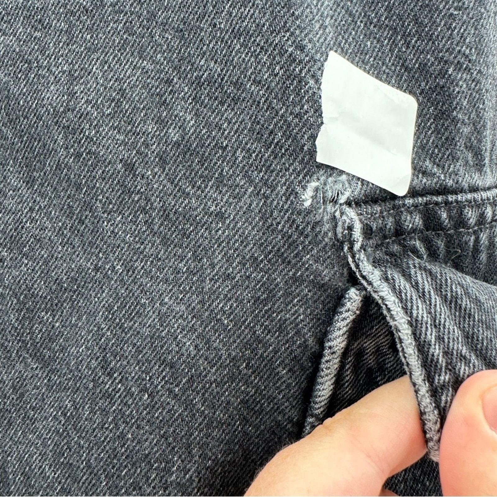 Agolde RTR Agolde Women's Minka Cargo High Rise Jeans Sz 32 Size 32" / US 10 / IT 46 - 13 Thumbnail