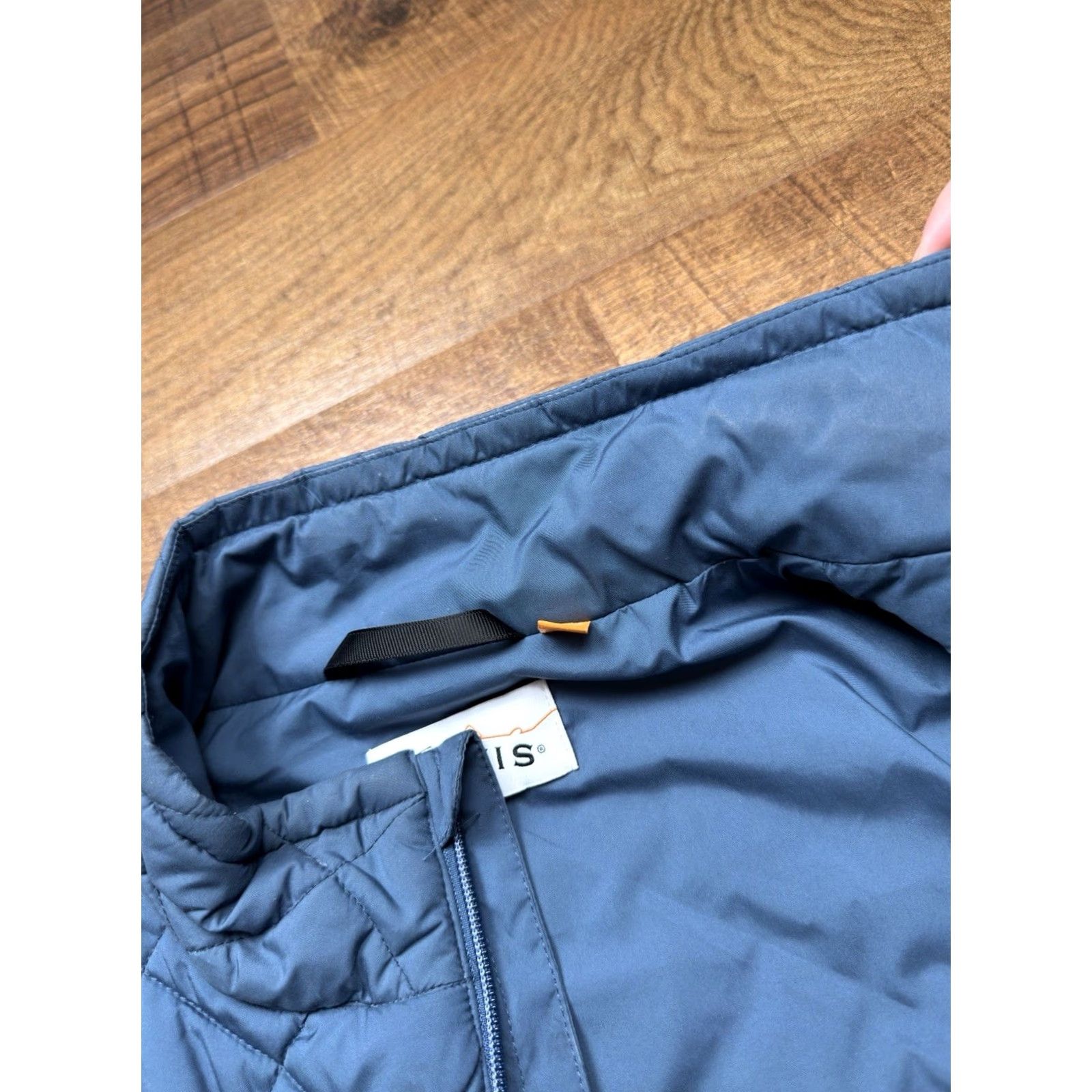 Orvis Orvis Vest Mens XL Blue Quilted Jacket Hiking Snap Zip Equestrian Insulated Regular Size Blue Quilted Vest Mens XL Size US XL / EU 56 / 4 - 7 Thumbnail