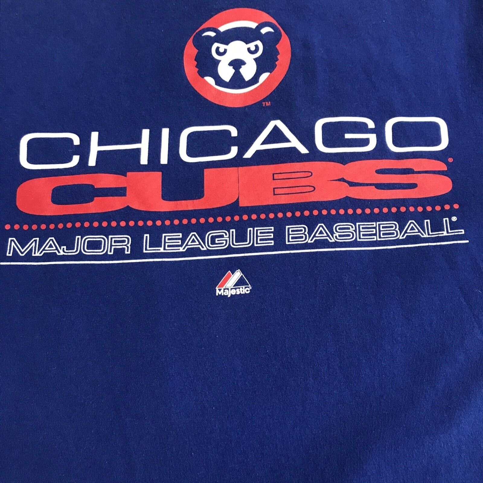 Majestic Majestic Chicago Cubs MLB Basebal Ticket Shirt Adult Large B Size US L / EU 52-54 / 3 - 3 Thumbnail