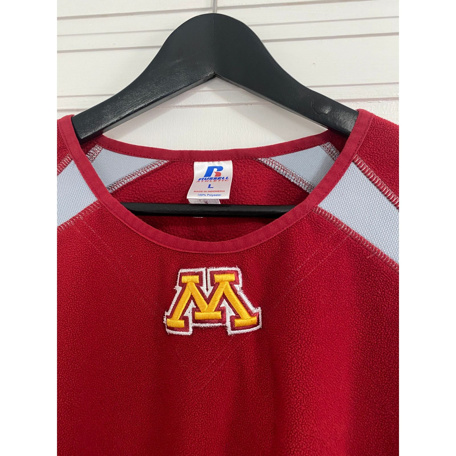 Russell Athletic Minnesota Gophers Baseball Pullover Size Large Size US L / EU 52-54 / 3 - 2 Thumbnail