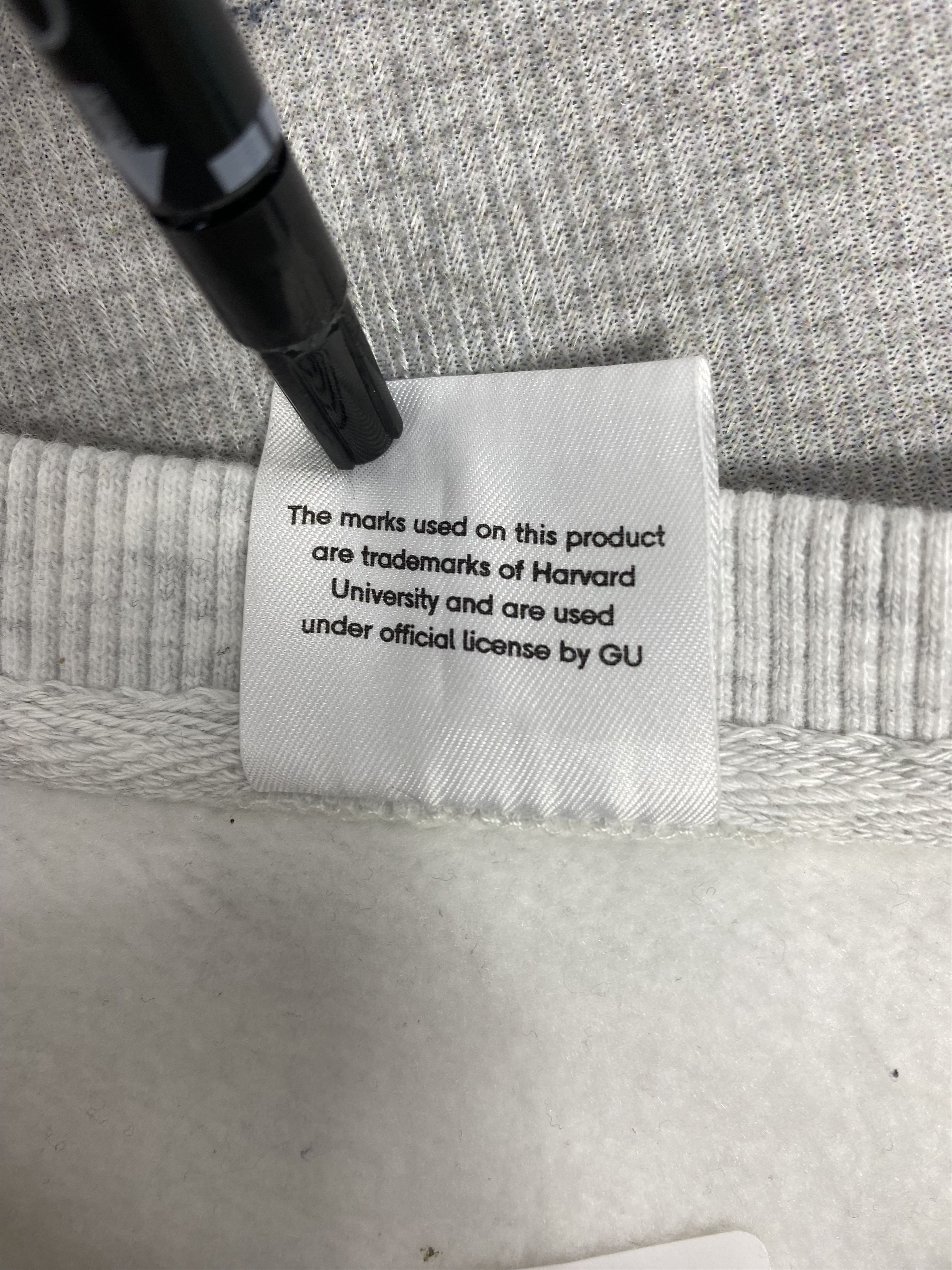 GU Vintage Harvard University Big Logo Sweatshirts PS0180 Size US M / EU 48-50 / 2 - 9 Thumbnail